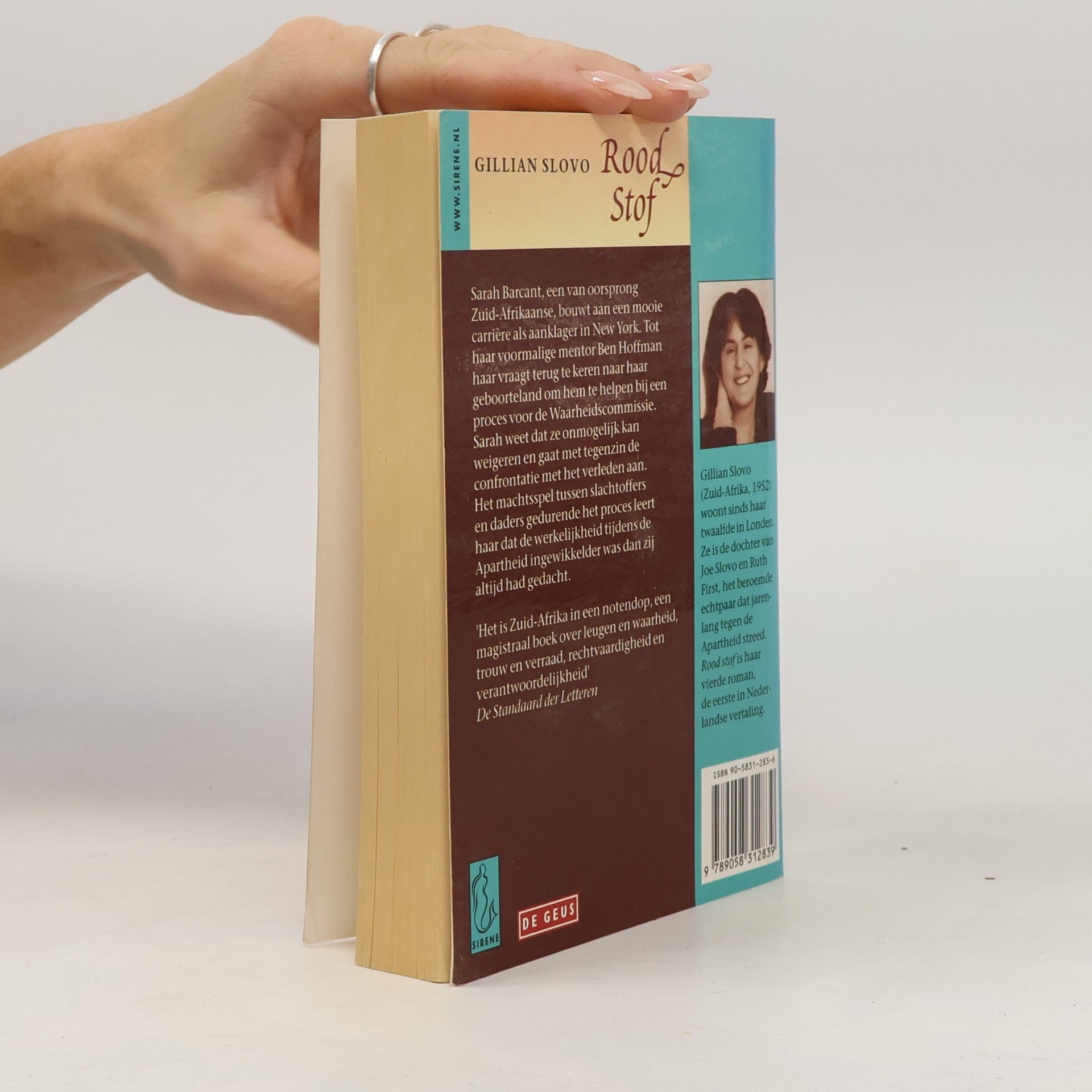 Gillian Slovo Rood stof (Zilver pockets)