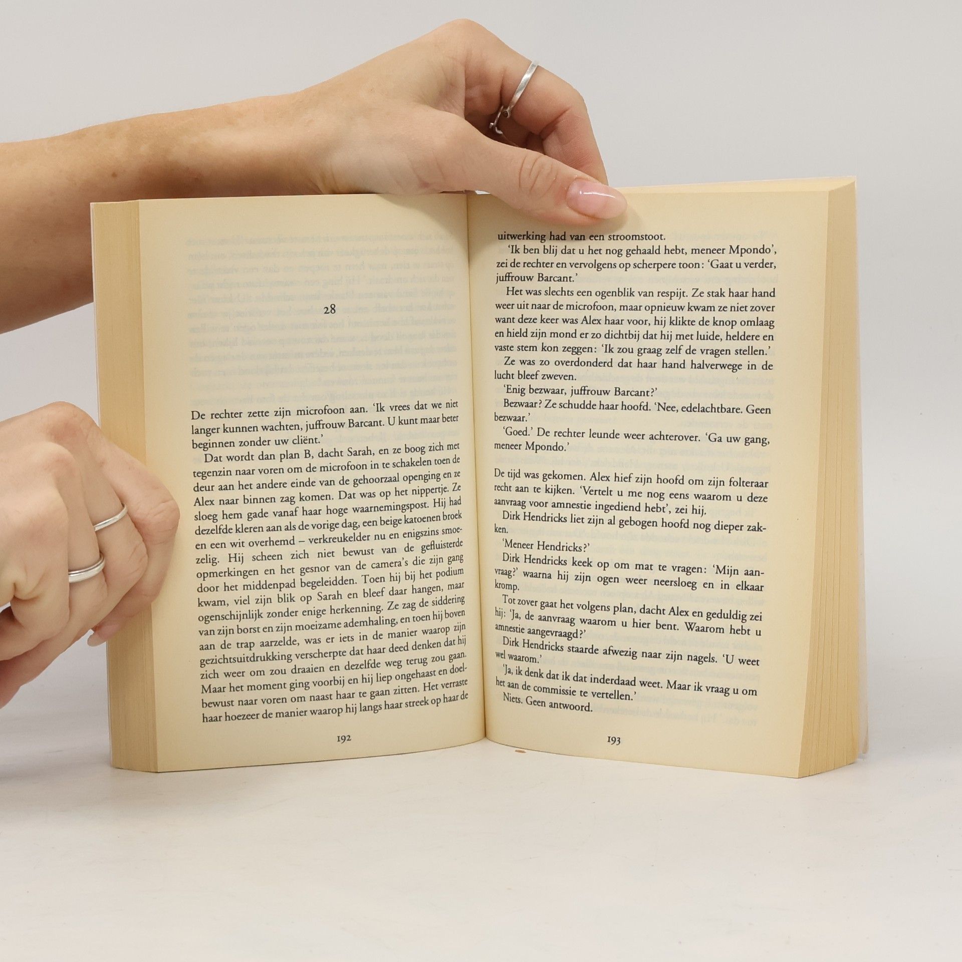 Gillian Slovo Rood stof (Zilver pockets)