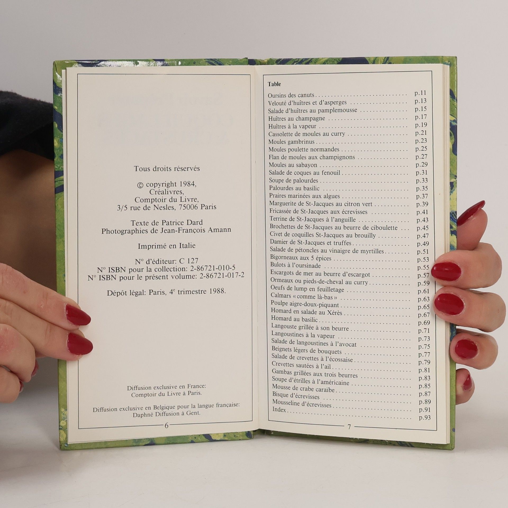 Collectif d'auteurs Savoir préparer coquillages et crustacés