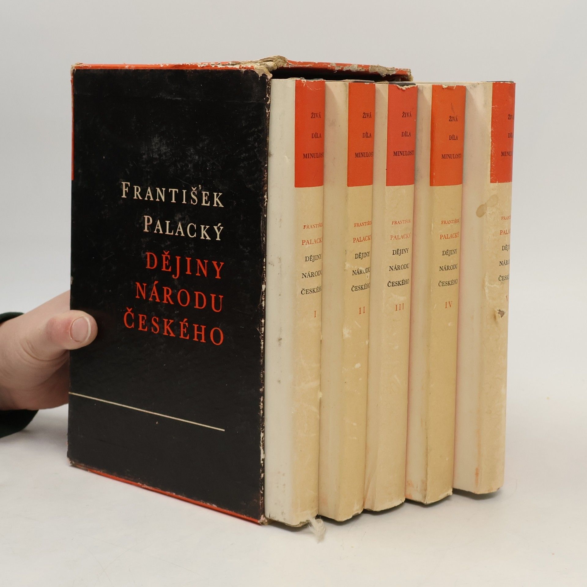 František Palacký Dějiny národu českého I-V