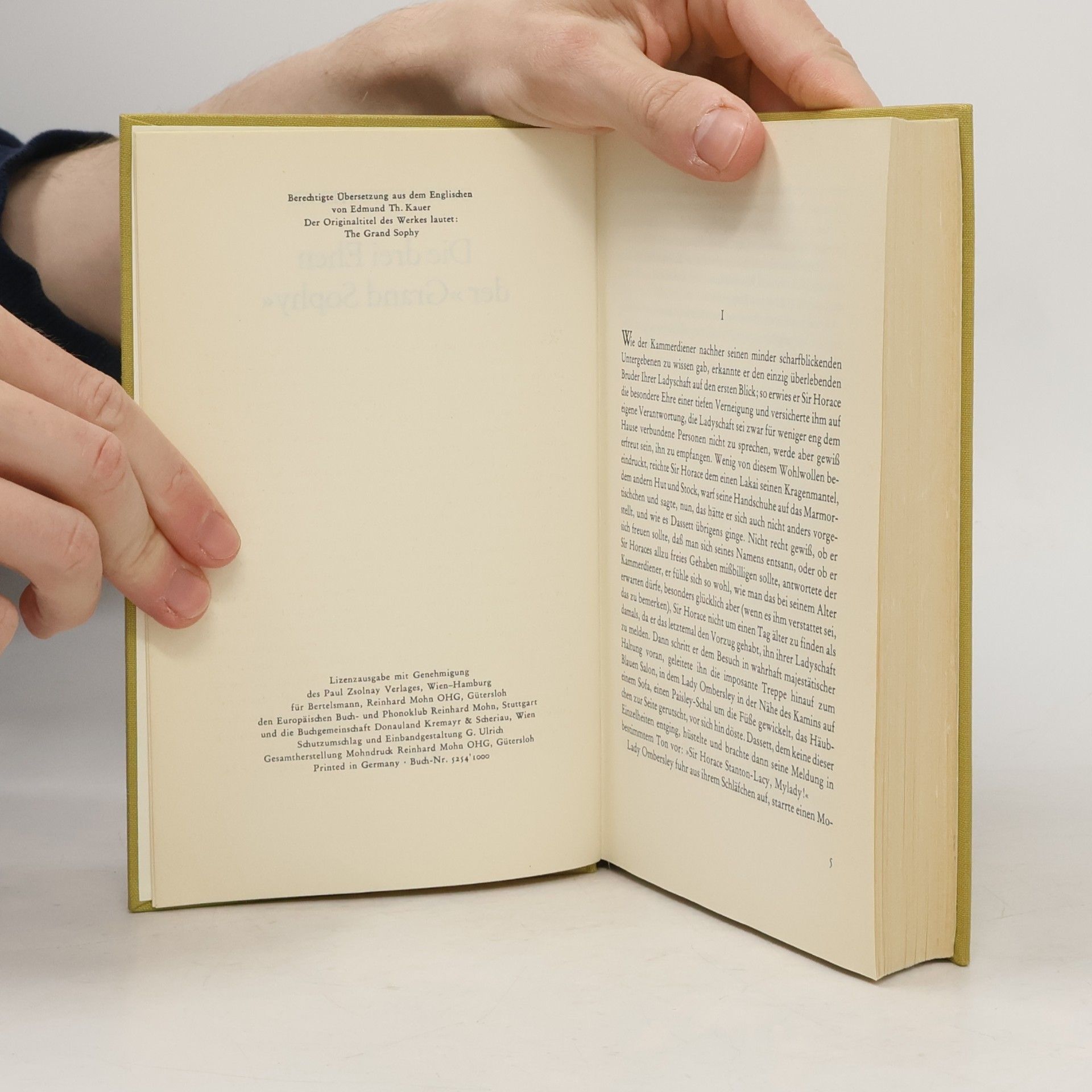 Georgette Heyer Die drei Ehen der »Grand Sophie«