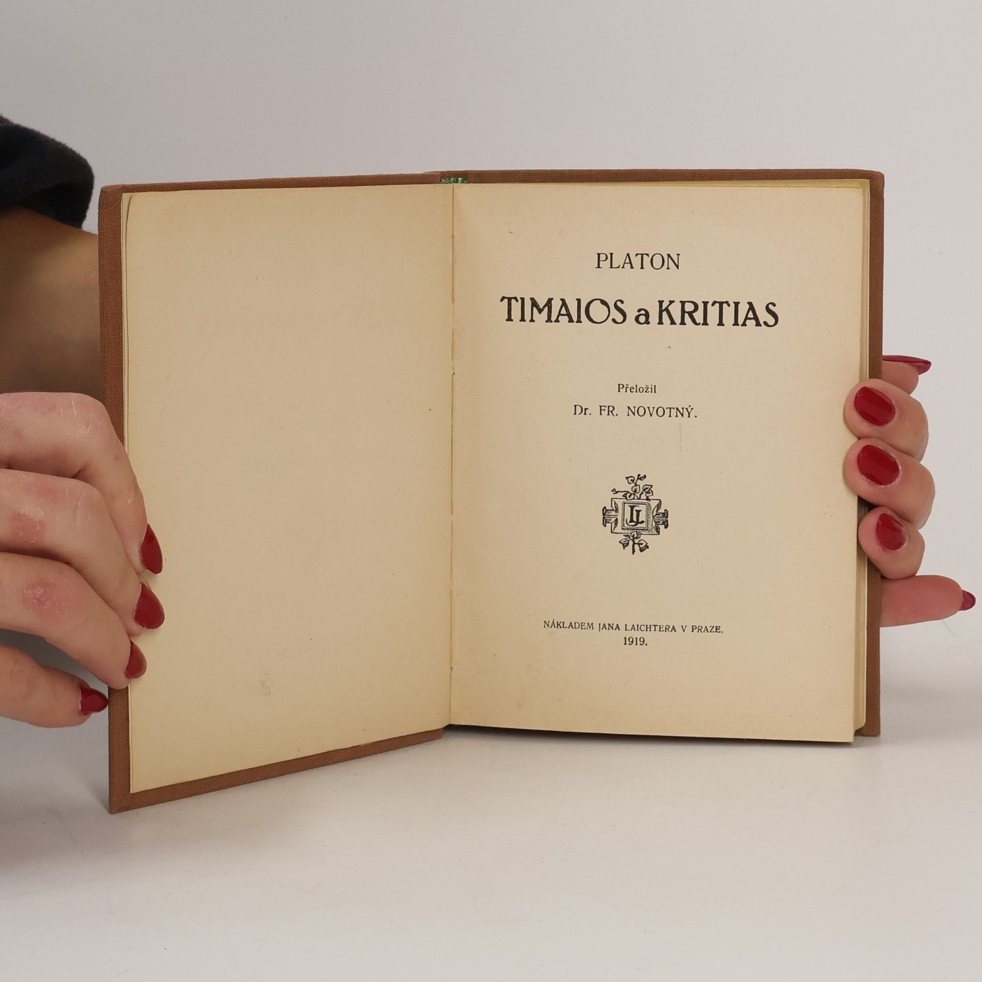 Platón Timaios a Kritias