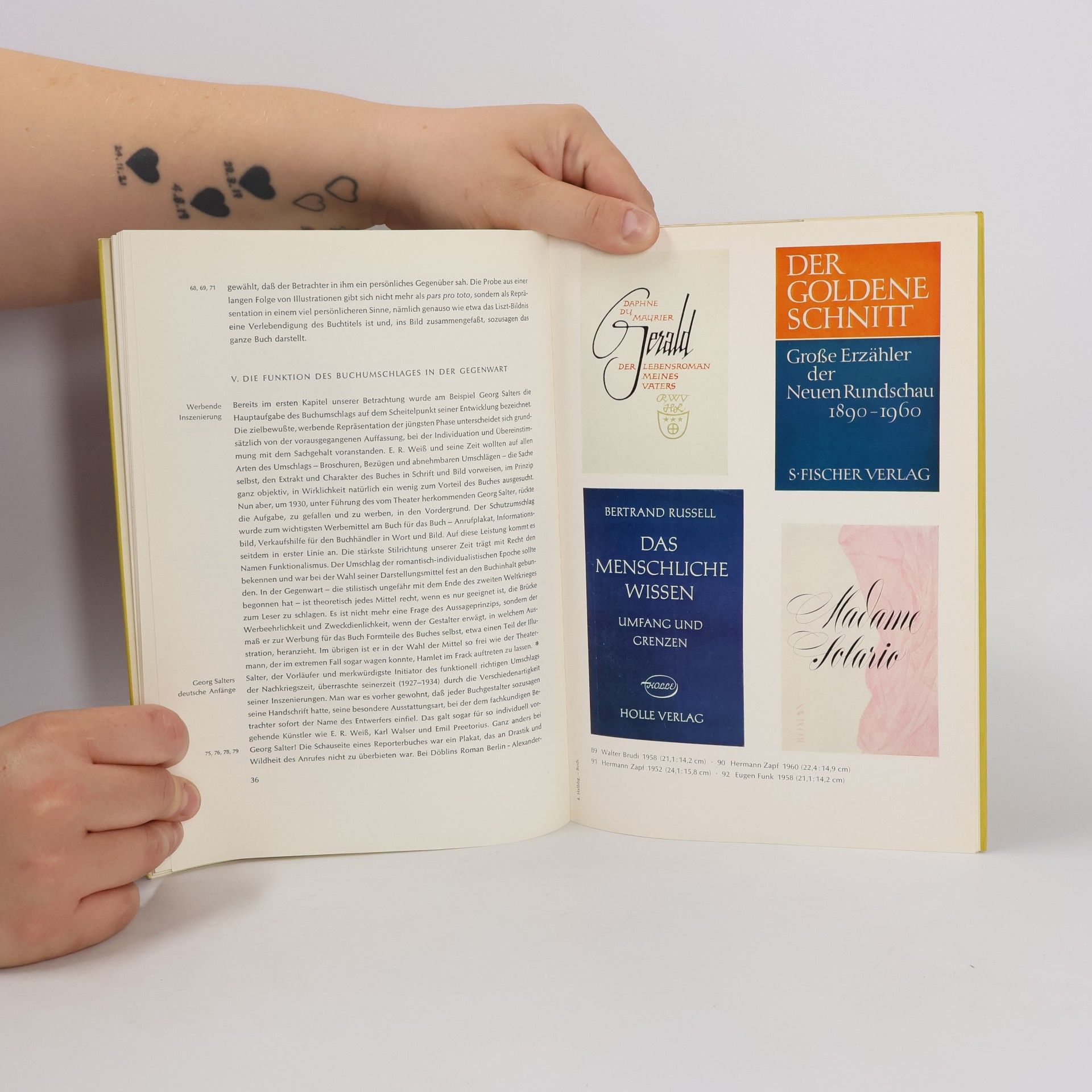 Georg Kurt Schauer Kleine Geschichte des deutschen Buchumschlages im 20. Jahrhundert
