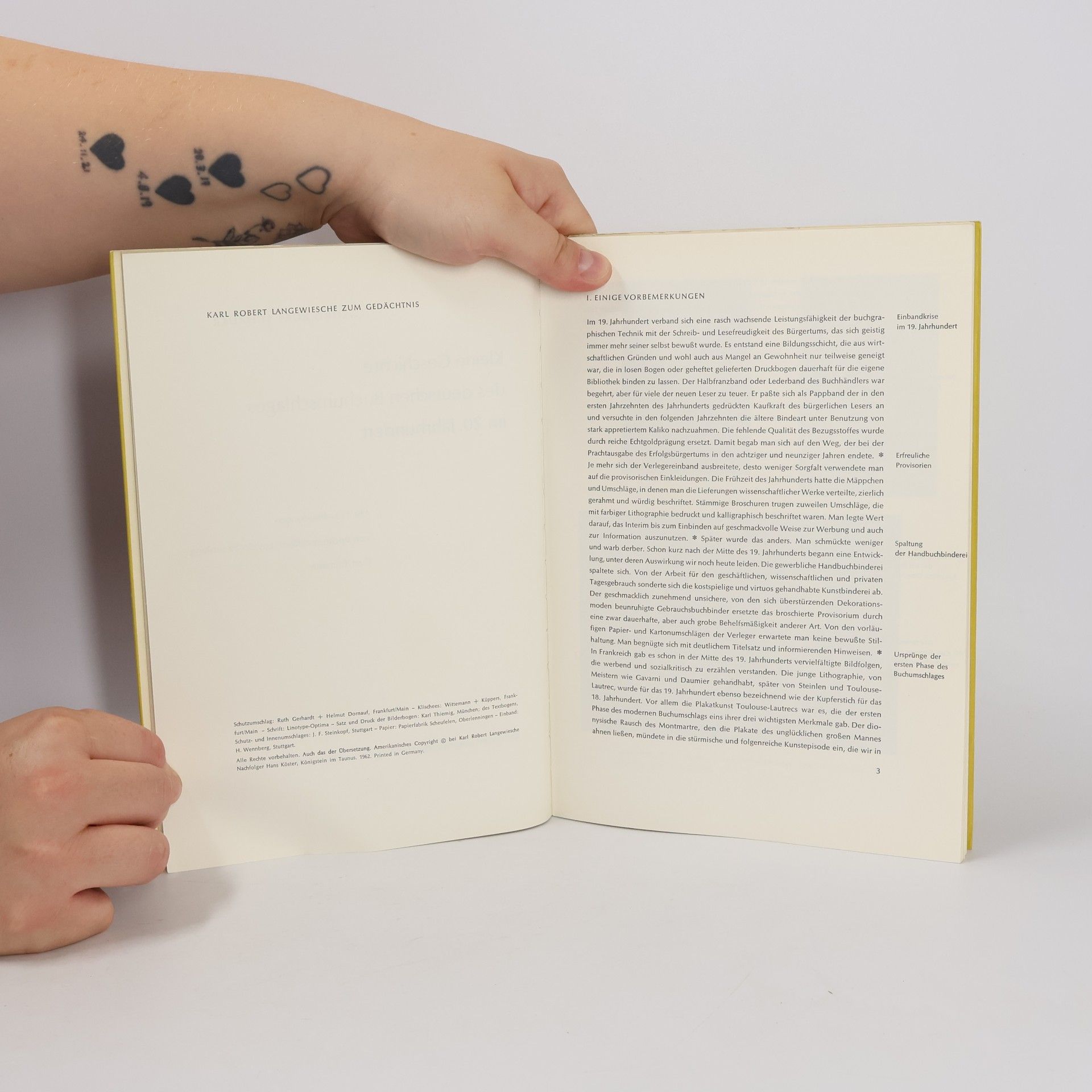 Georg Kurt Schauer Kleine Geschichte des deutschen Buchumschlages im 20. Jahrhundert