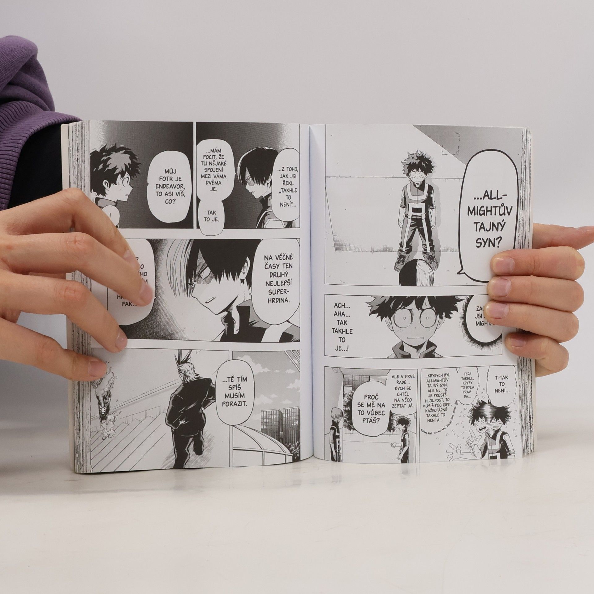 Kōhei Horikoshi My Hero Academia 4. Chlapec, který měl všechno.