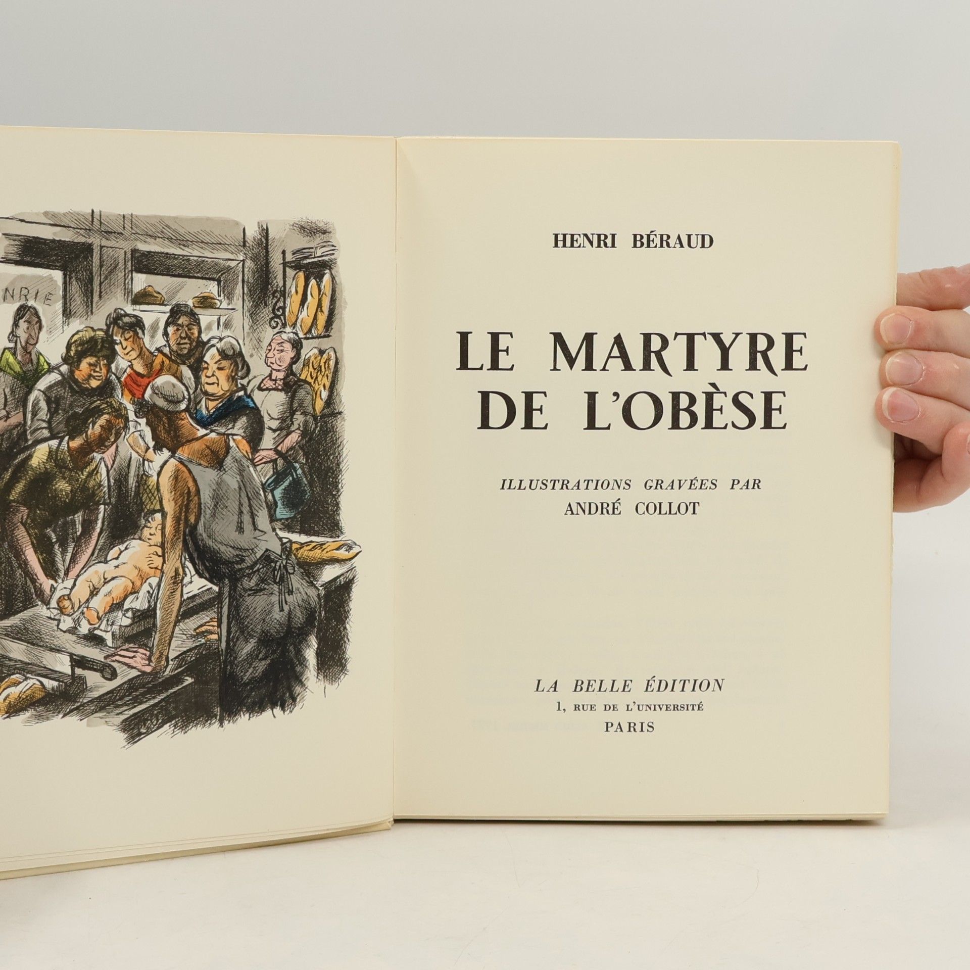 Henri Béraud Le Martyre de l'Obèse