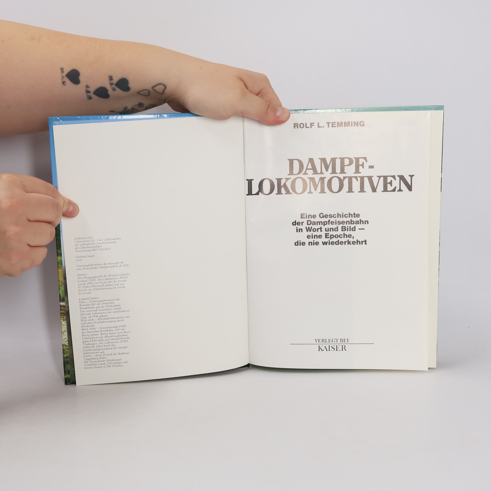 Rolf L. Temming Dampf Lokomotiven