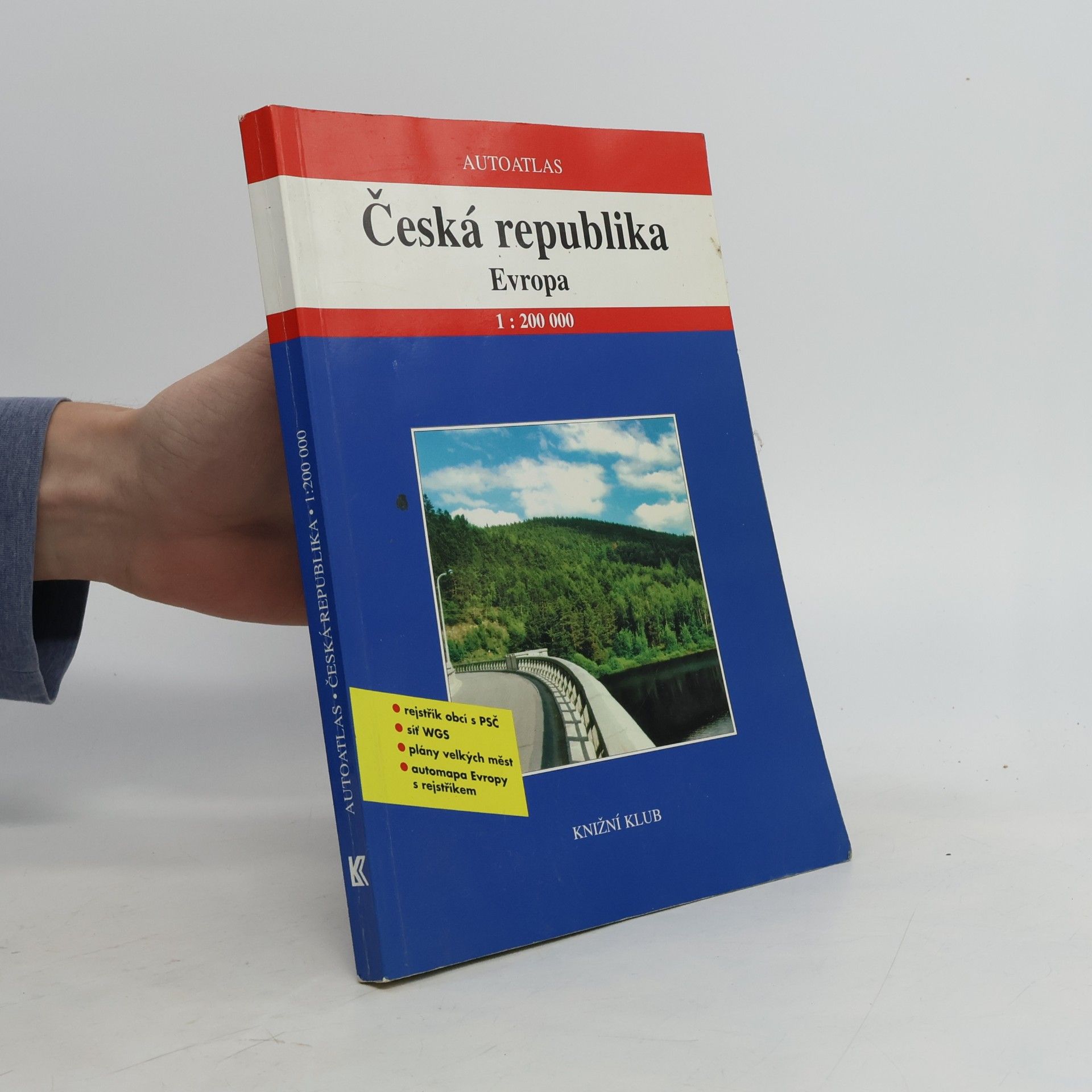 Collectif d'auteurs Česká republika autoatlas 1:200000. Evropa