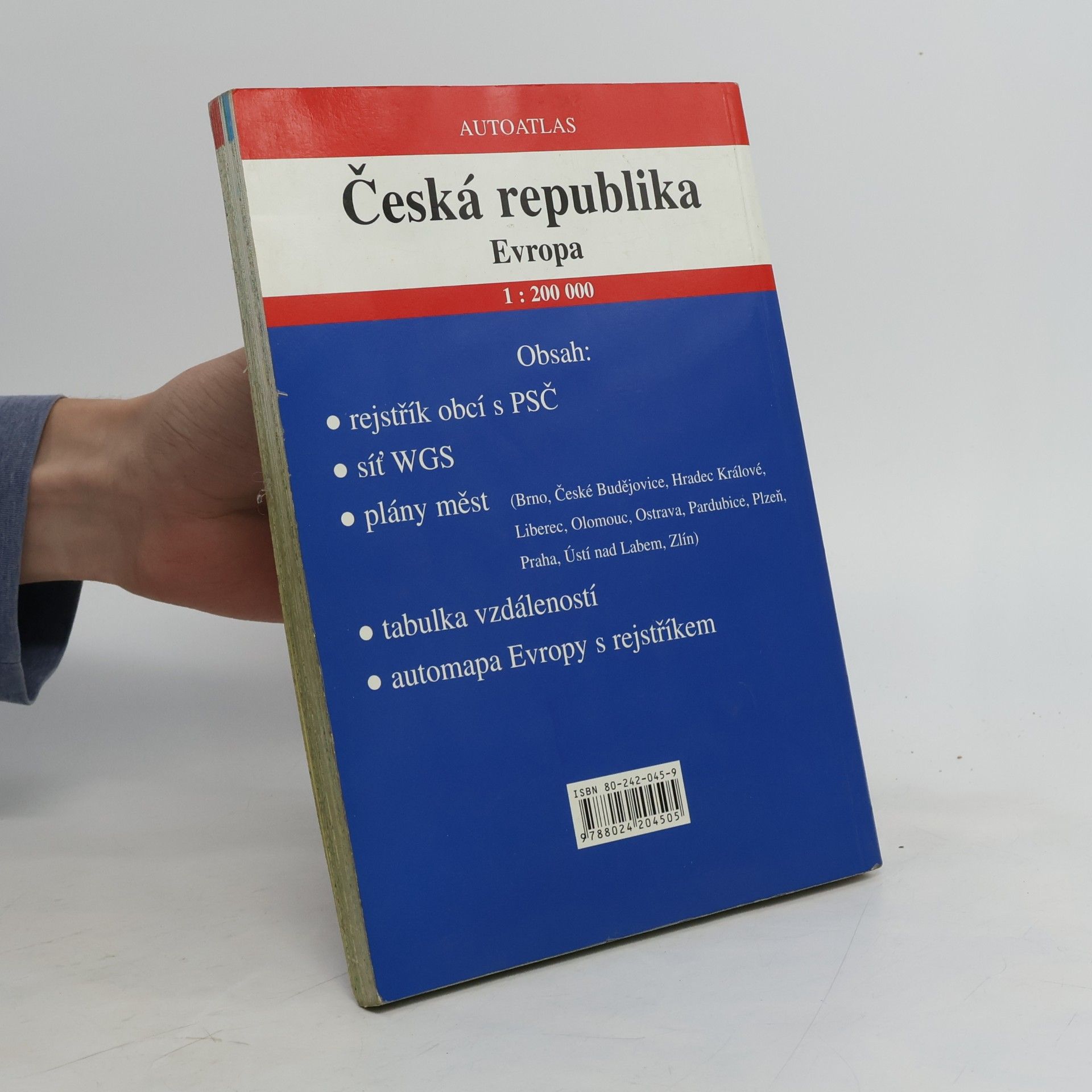 Collectif d'auteurs Česká republika autoatlas 1:200000. Evropa