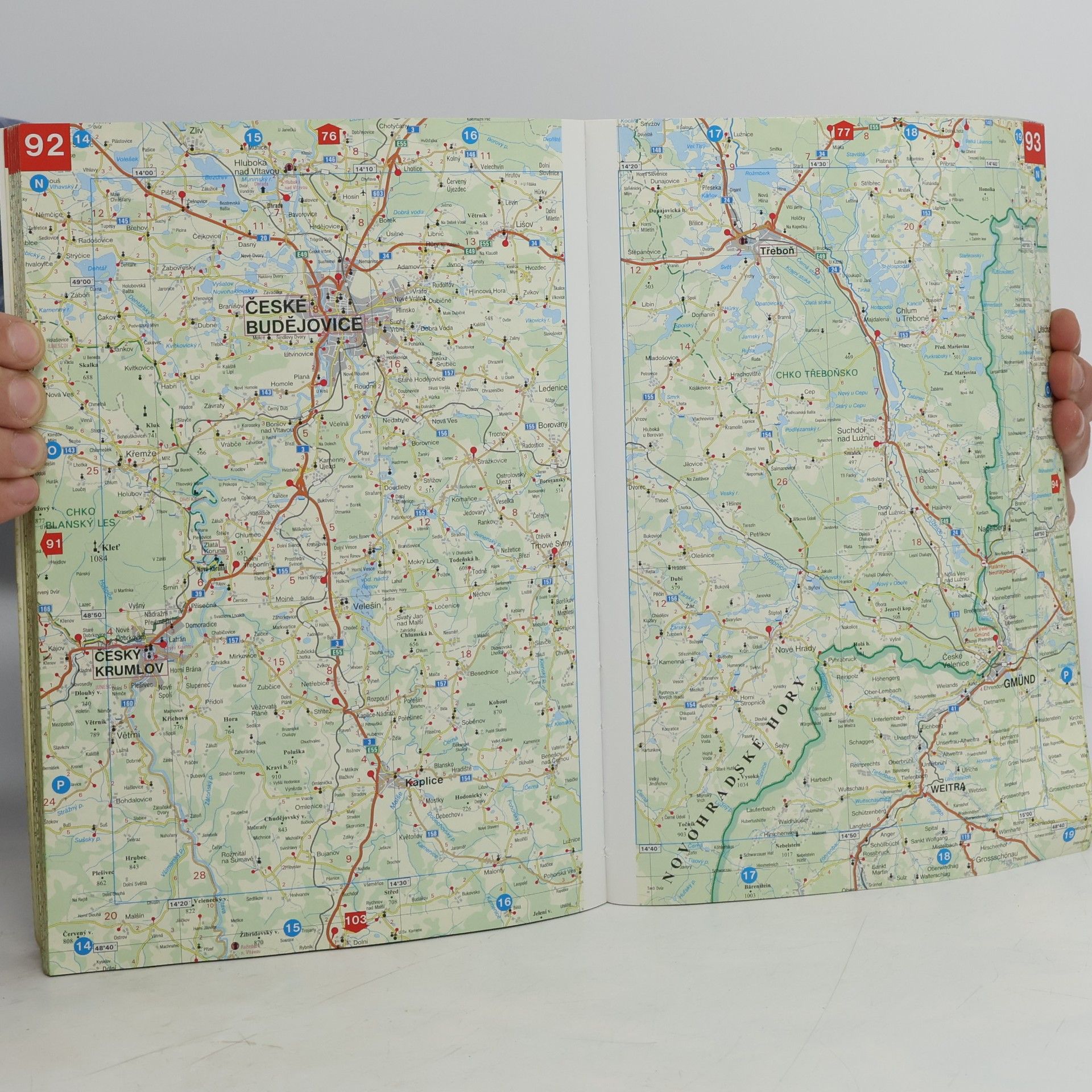 Collectif d'auteurs Česká republika autoatlas 1:200000. Evropa