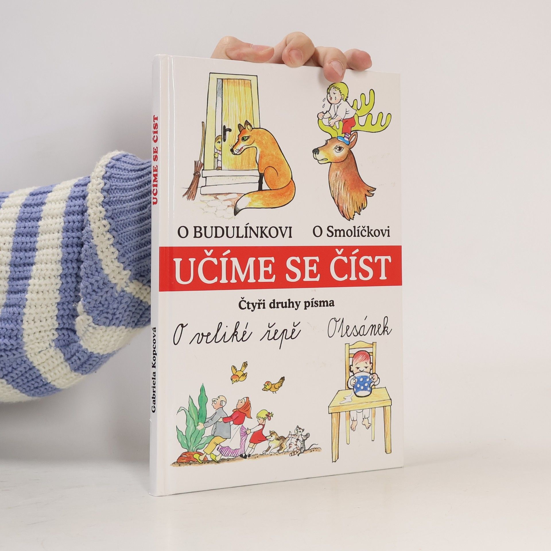 Učíme se číst. Čtyři druhy písma