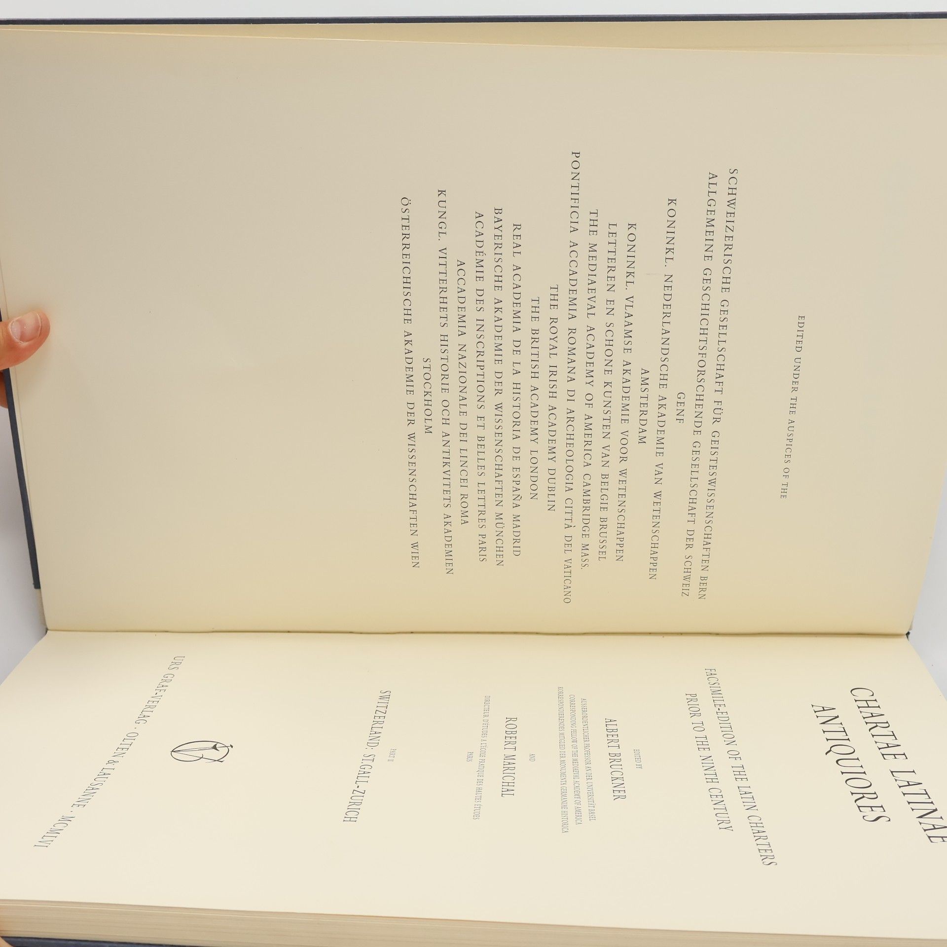 Kolektiv autorů Chartae latinae antiquiores