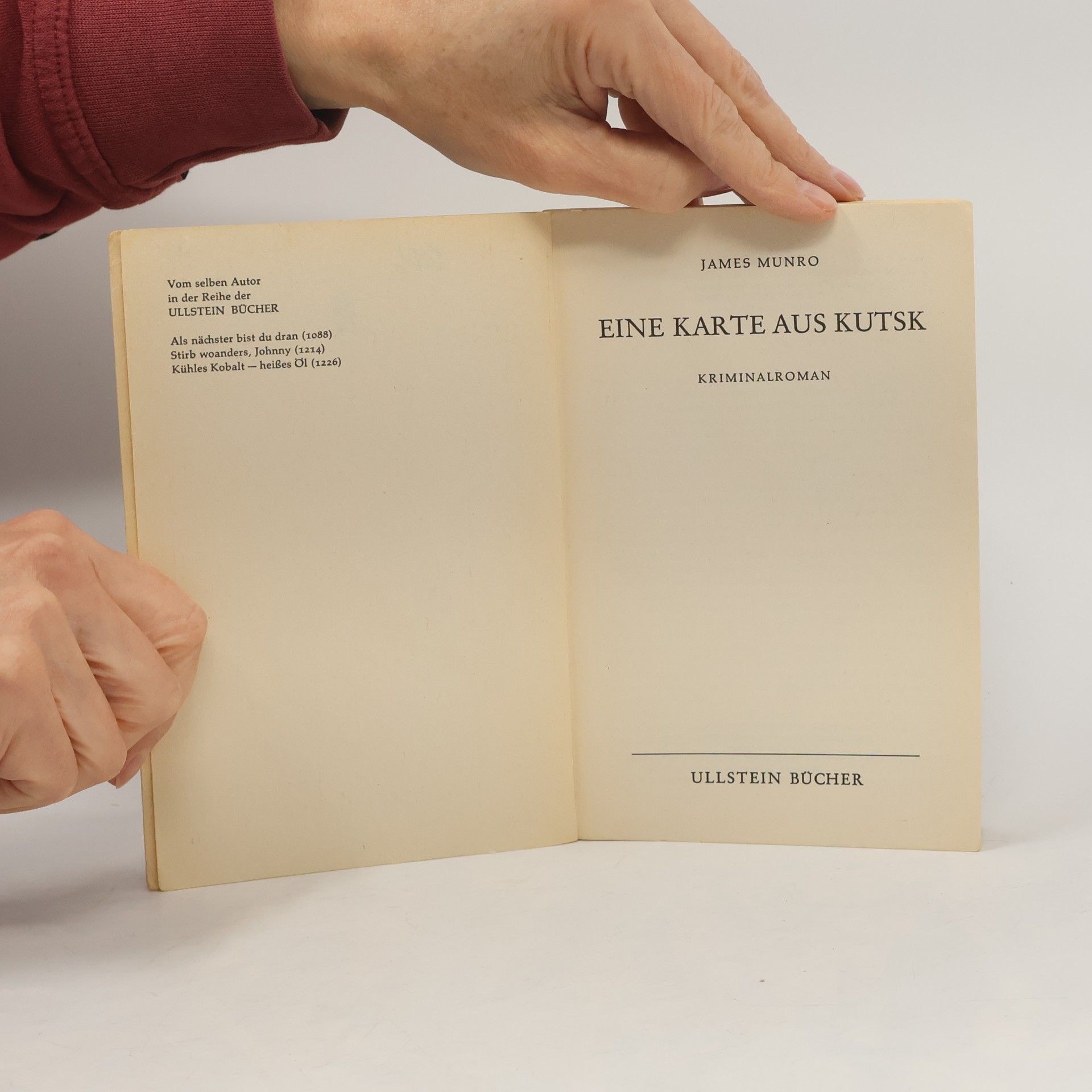Roderick Cave Eine Karte aus Kutsk