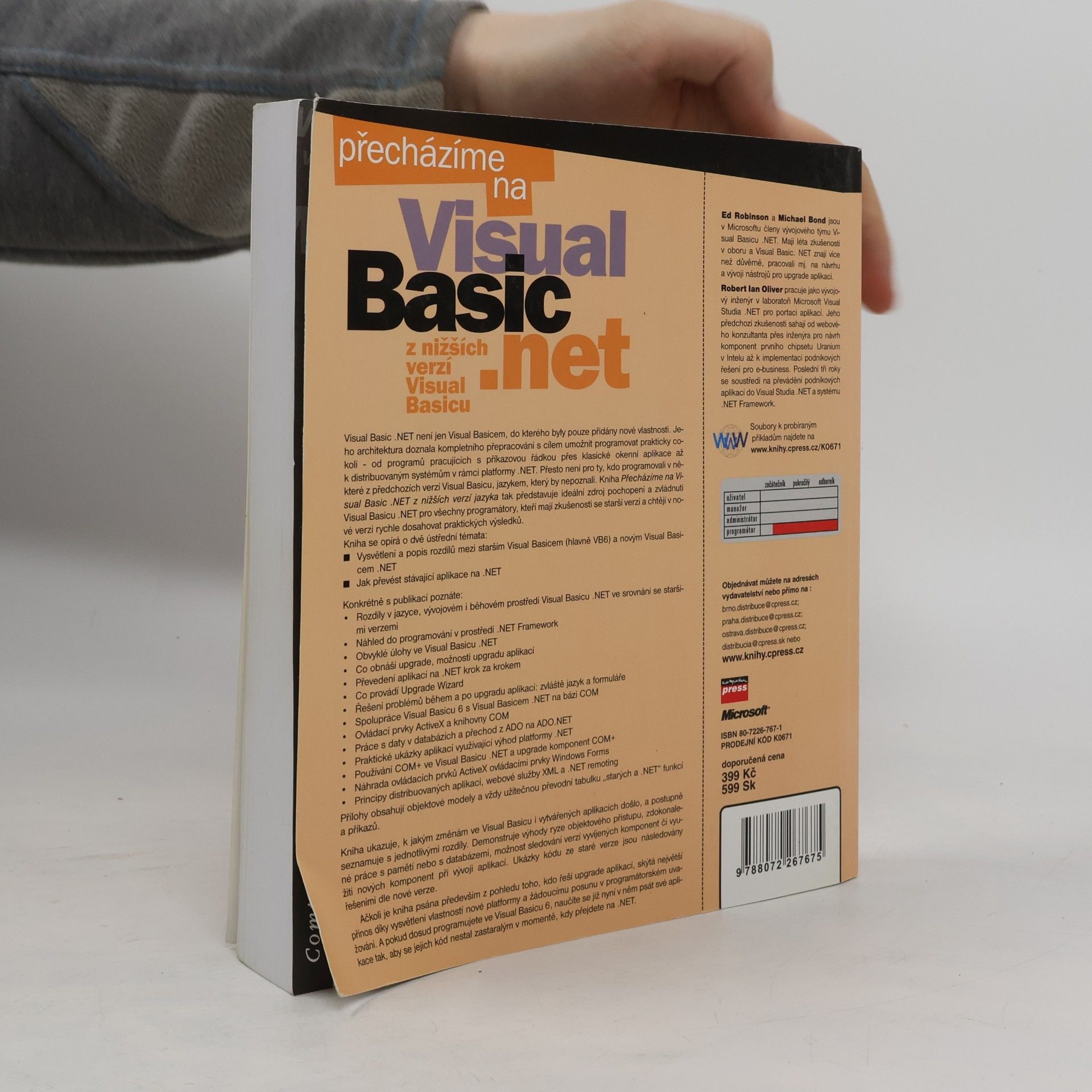 Michael Bond Přecházíme na Microsoft Visual Basic .NET z nižších verzí Visual Basicu
