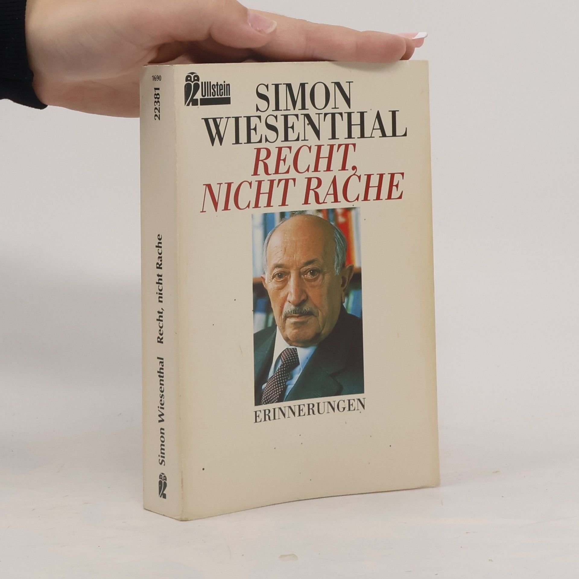 Simon Wiesenthal Recht, nicht Rache
