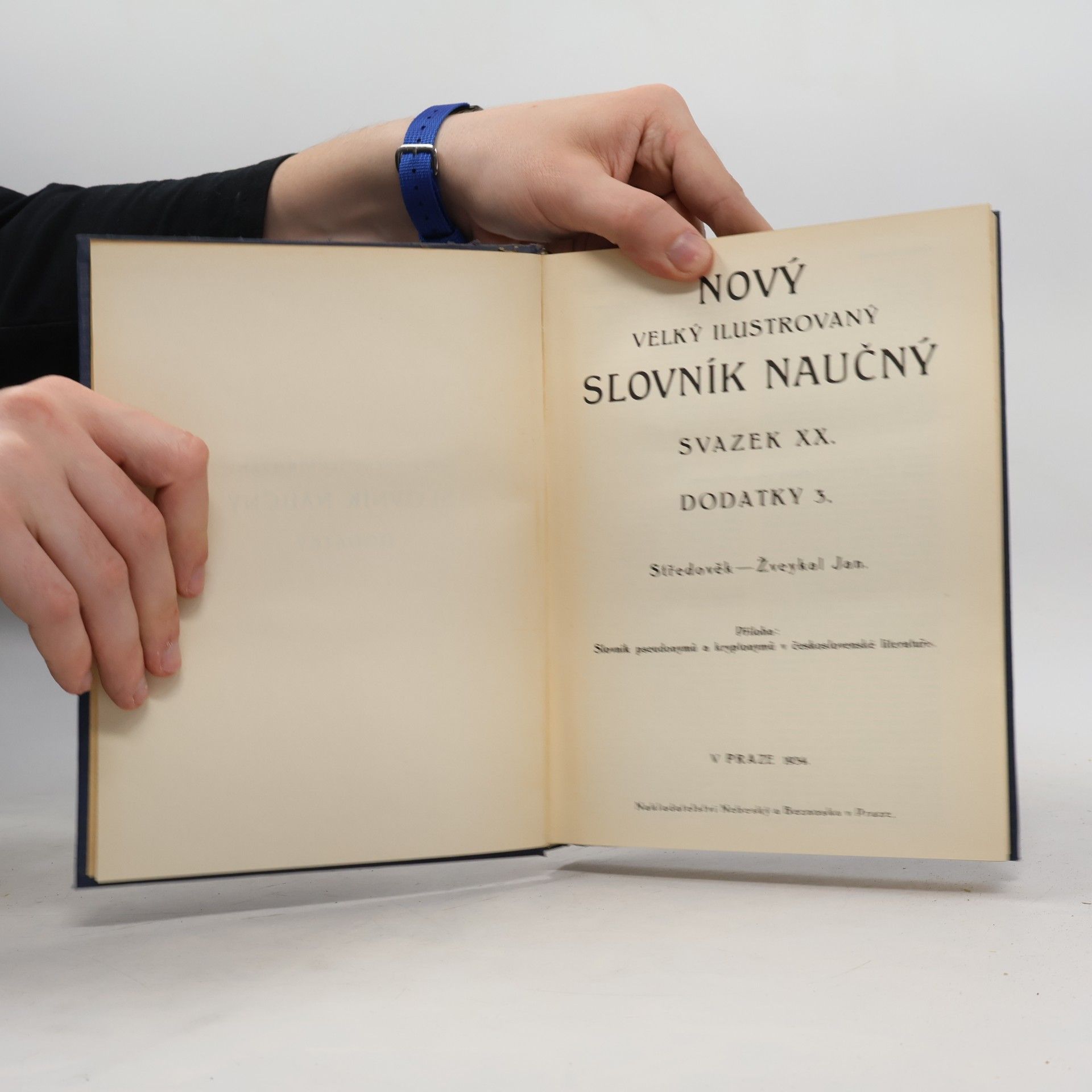 Kolektív autorov Nový velký ilustrovaný slovník naučný XX. Dodatky 3