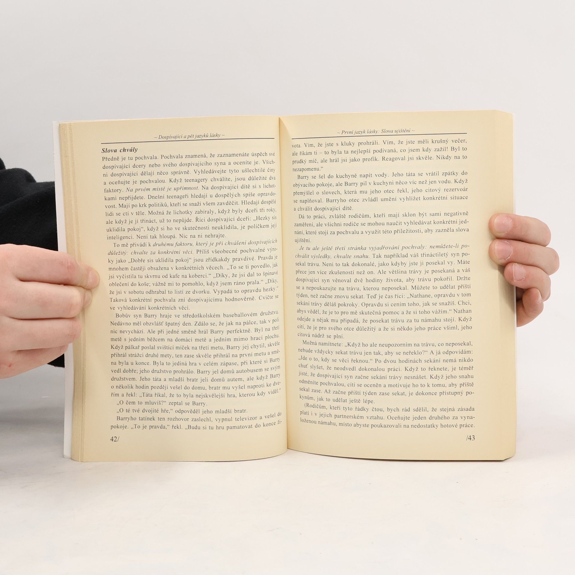 Gary Chapman Dospívající a pět jazyků lásky