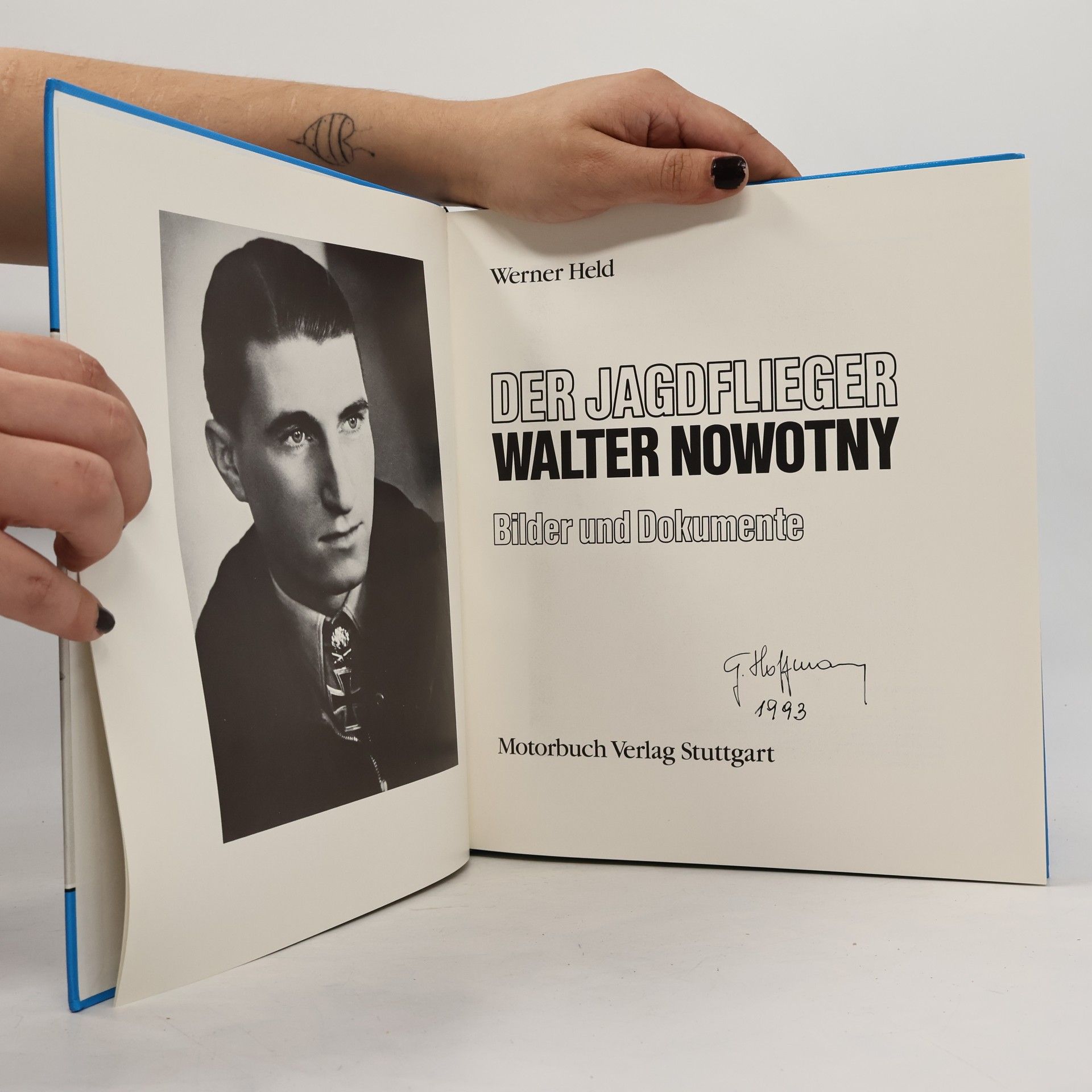 Werner Held Der Jagdflieger Walter Nowotny
