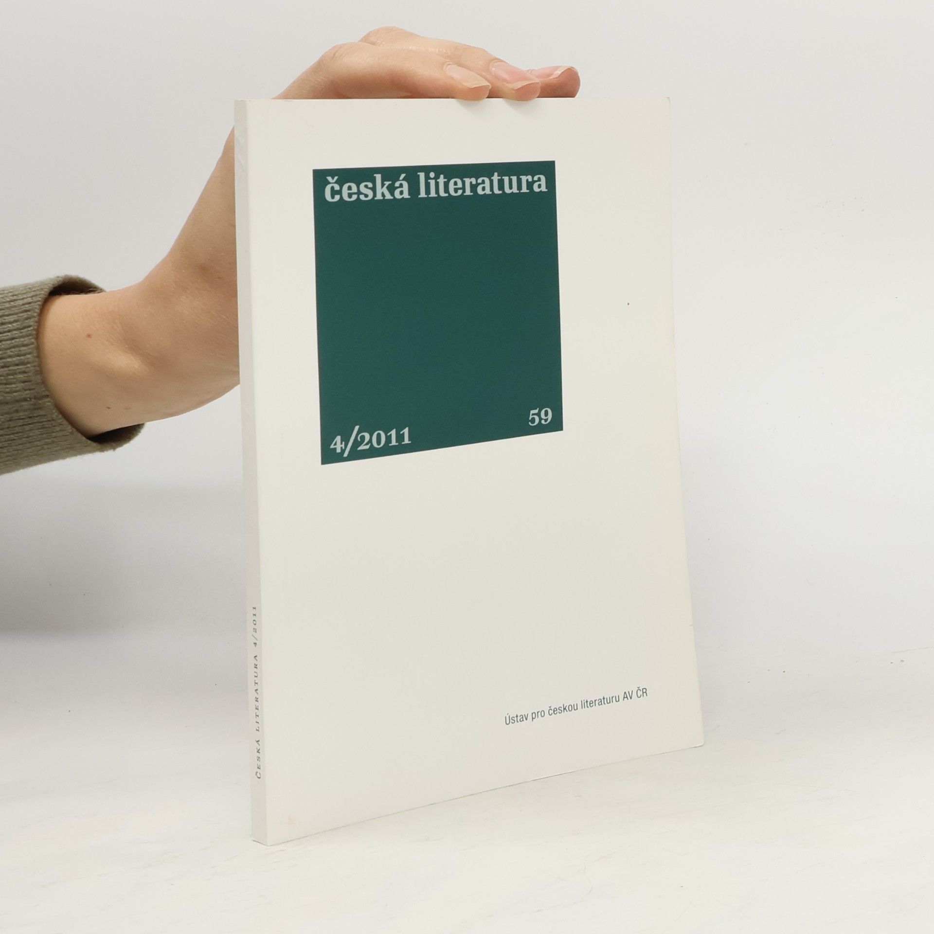 česká literatura 4/2011