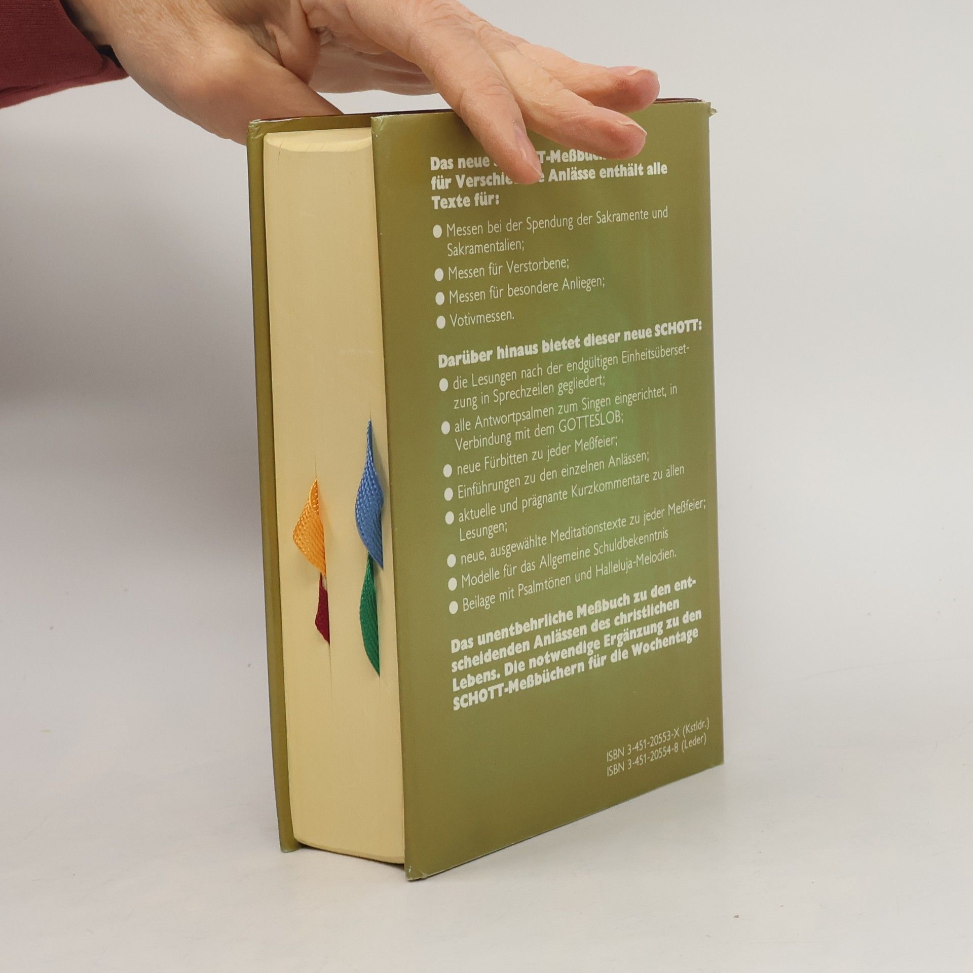 Ecclesia Catholica Schott-Messbuch für verschiedene Anlässe