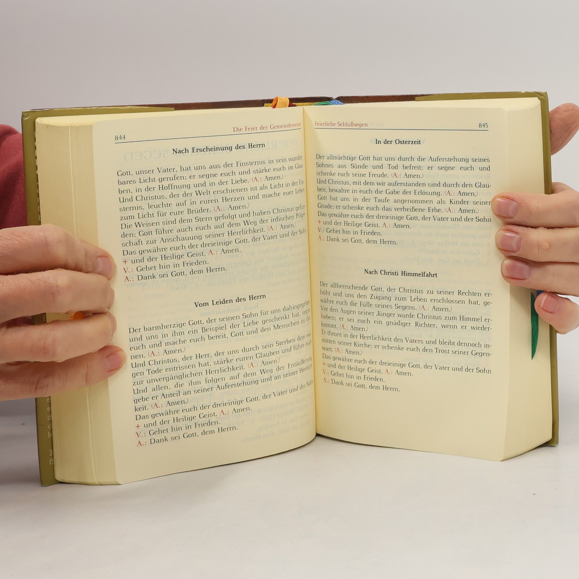 Ecclesia Catholica Schott-Messbuch für verschiedene Anlässe