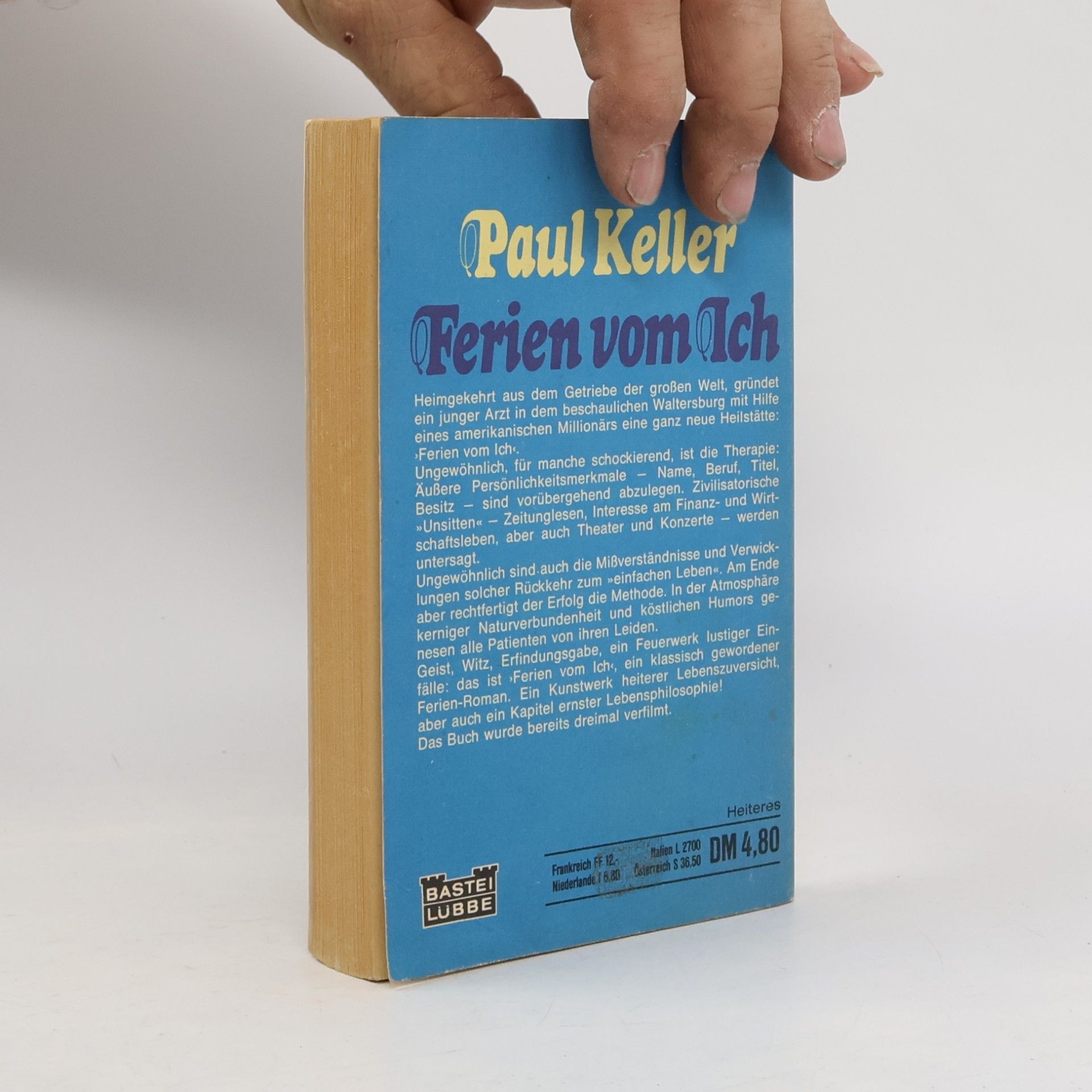 Paul Keller Ferien vom Ich