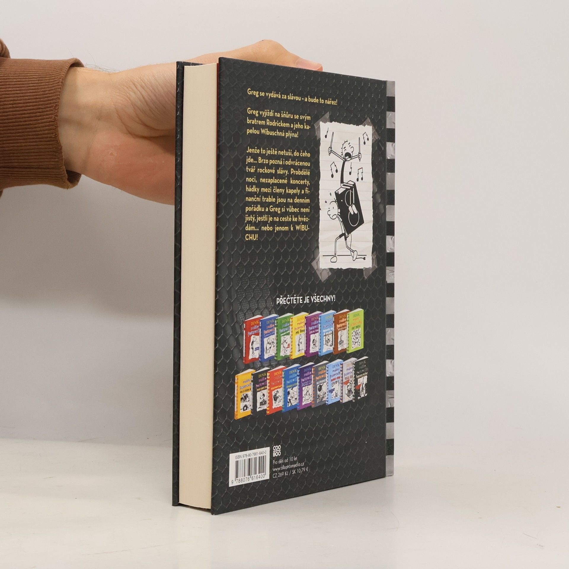 Jeff Kinney Deník malého poseroutky 17. Wíbuch plýny