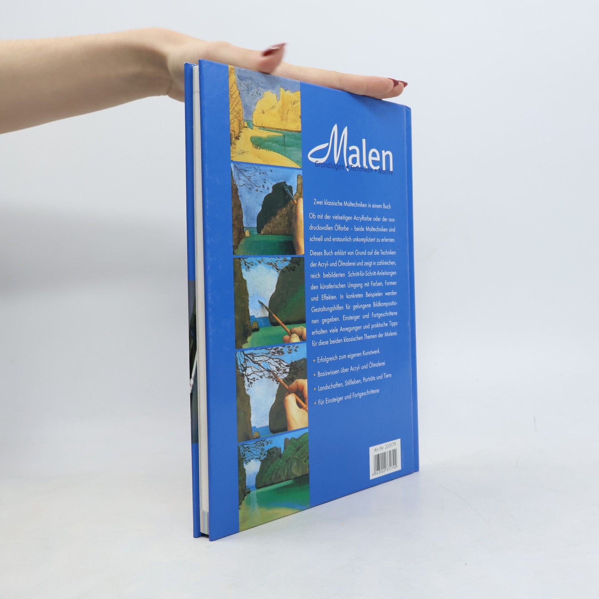 AA.VV. Malen: Grundlagen, Techniken, Motive