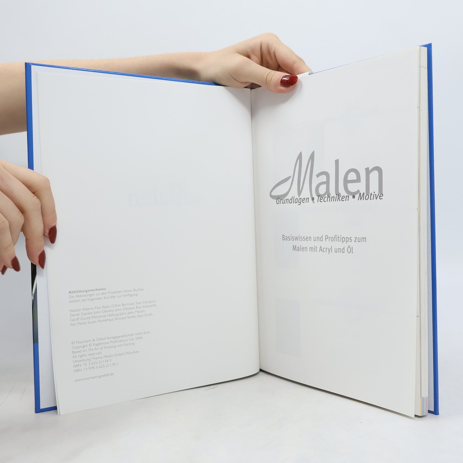 AA.VV. Malen: Grundlagen, Techniken, Motive
