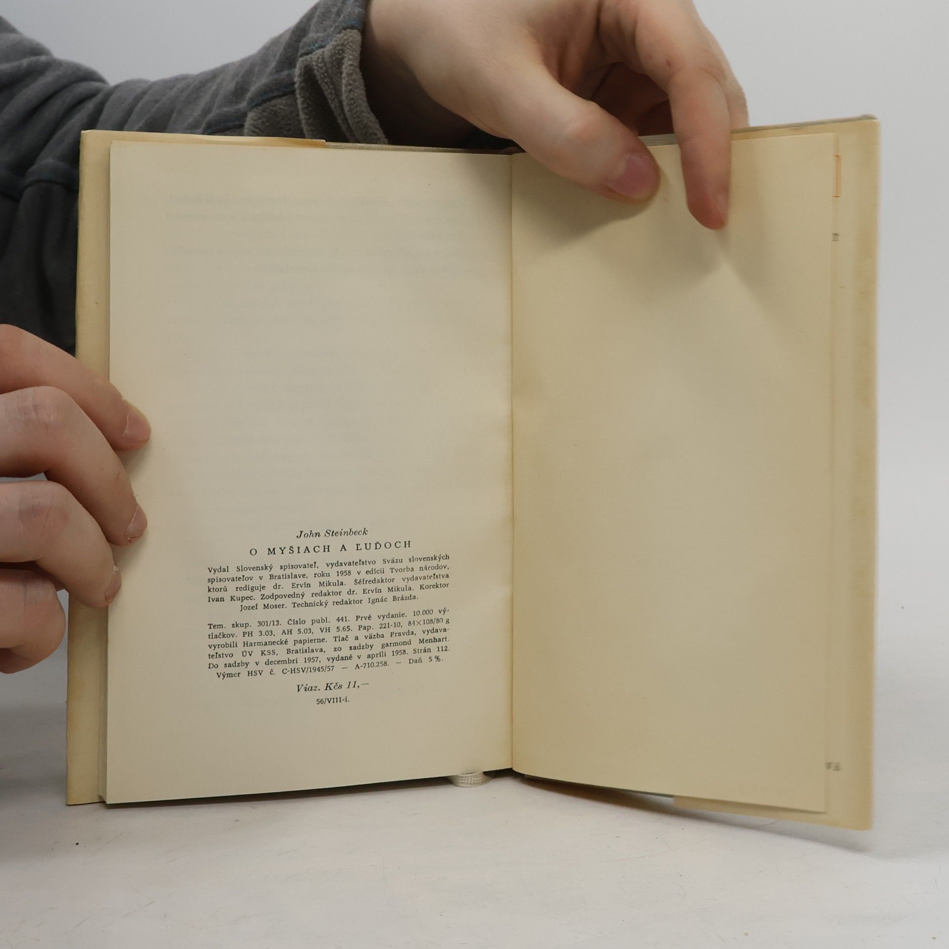 John Steinbeck O myšiach a ľuďoch