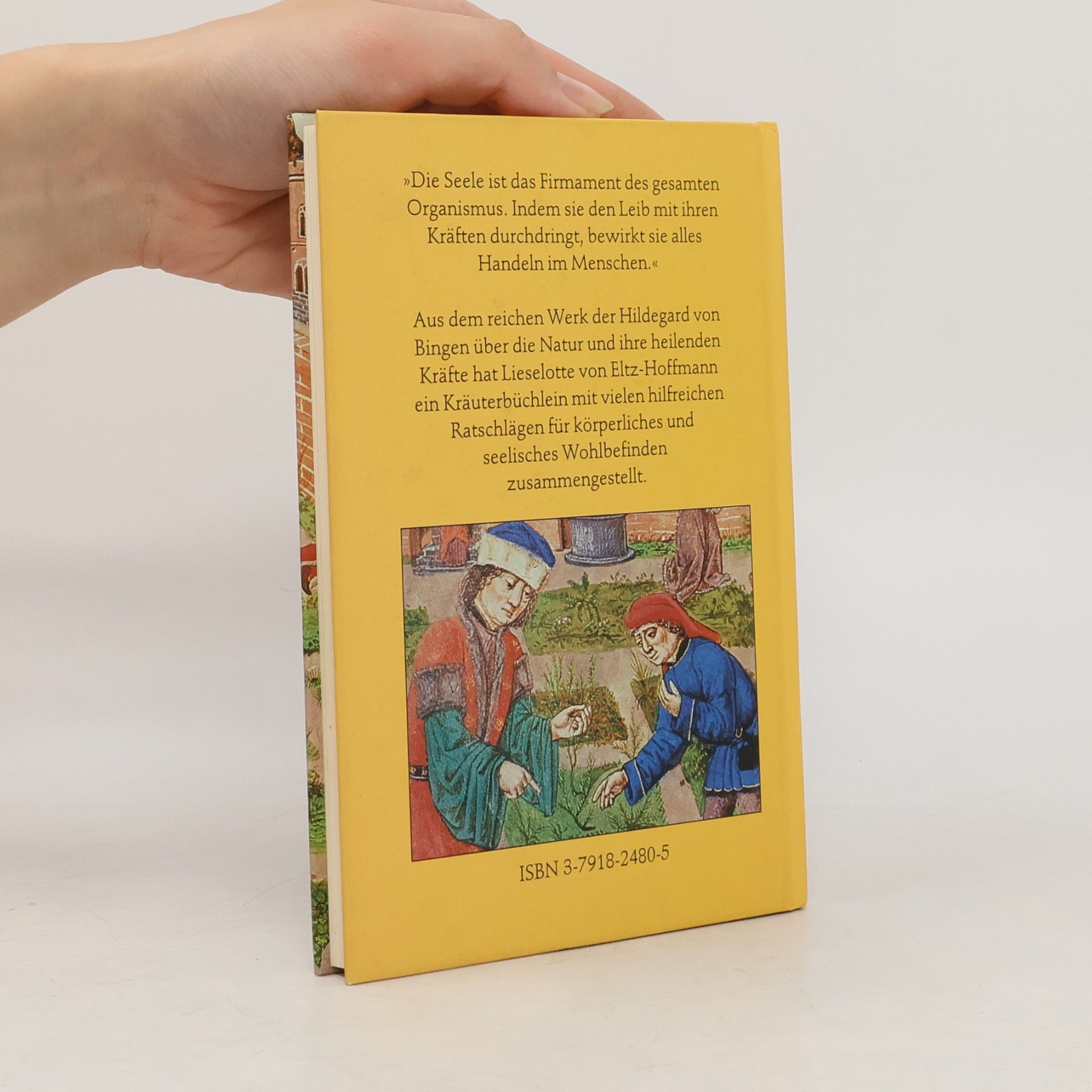Hildegarda z Bingenu (svatá) Kräuterbüchlein für Leib und Seele