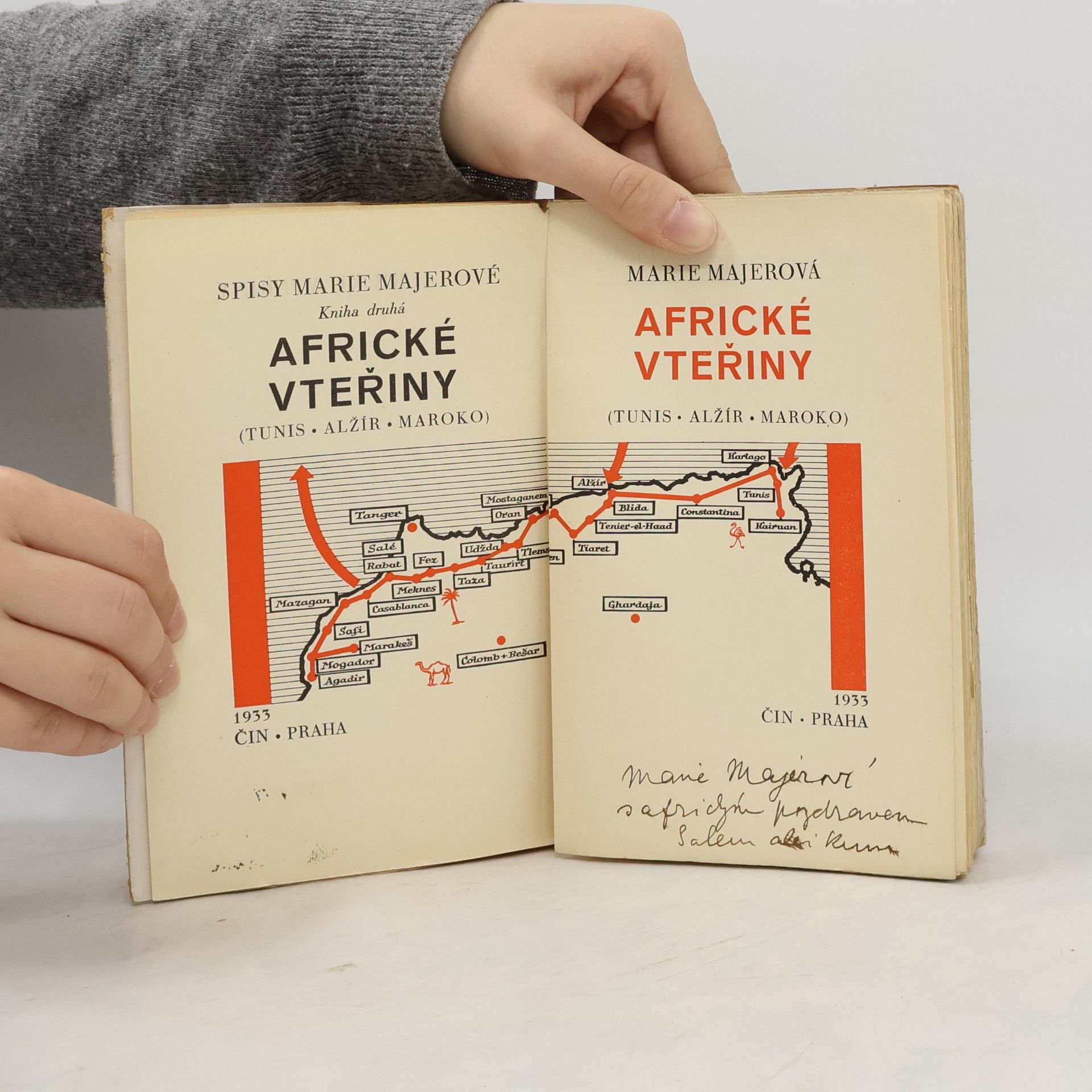 Marie Majerová Africké vteřiny