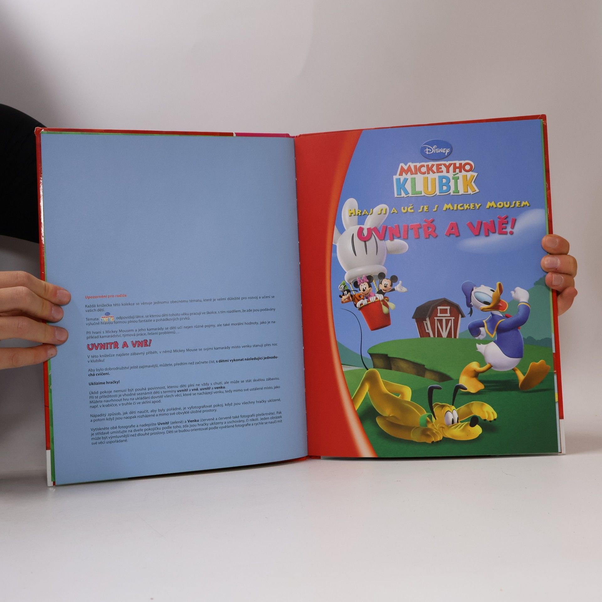 Autores varios Mickeyho klubík. Hraj si a uč se s Mickey Mousem 12. Uvnitř a vně!