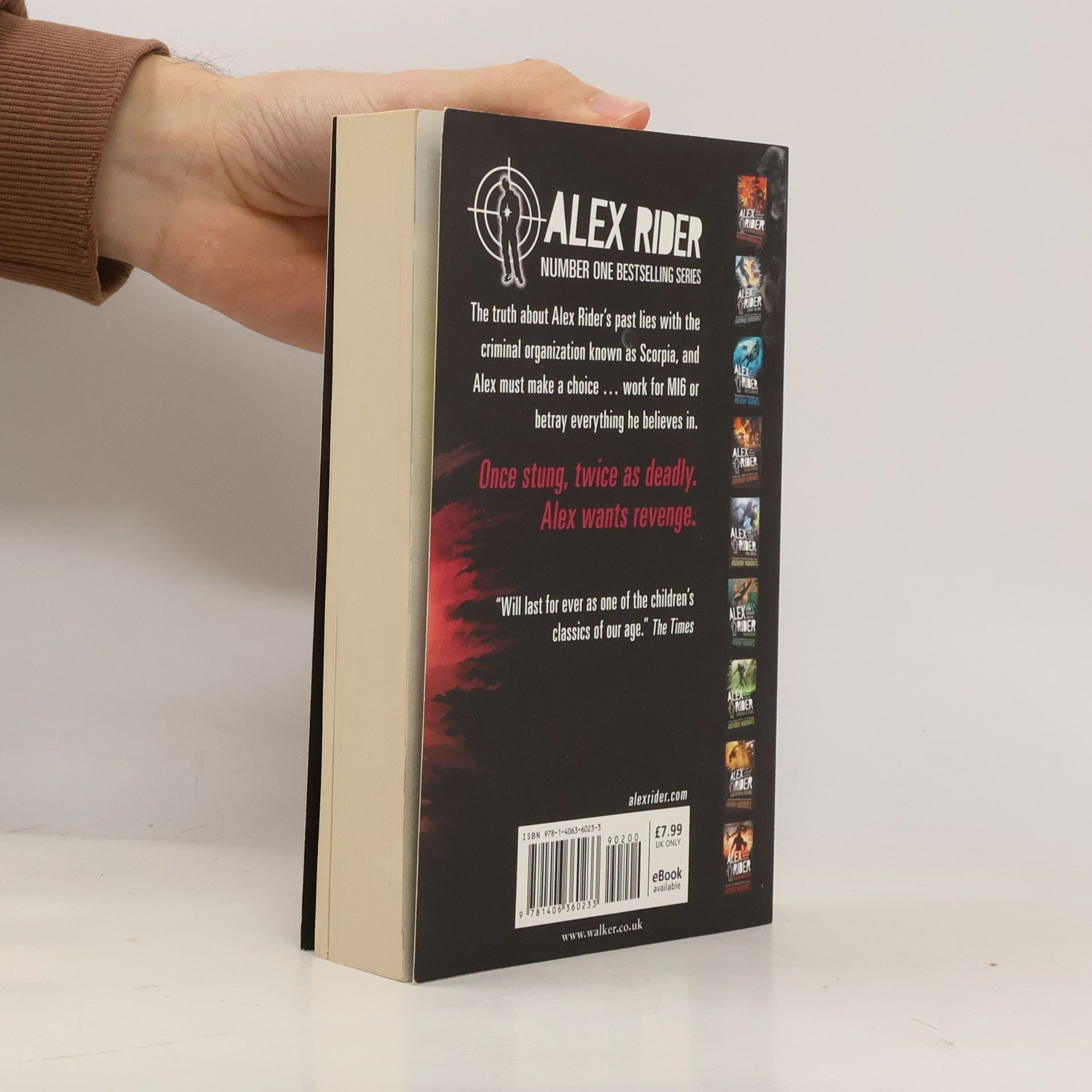 Anthony Horowitz Alex Rider - Scorpia, English edition