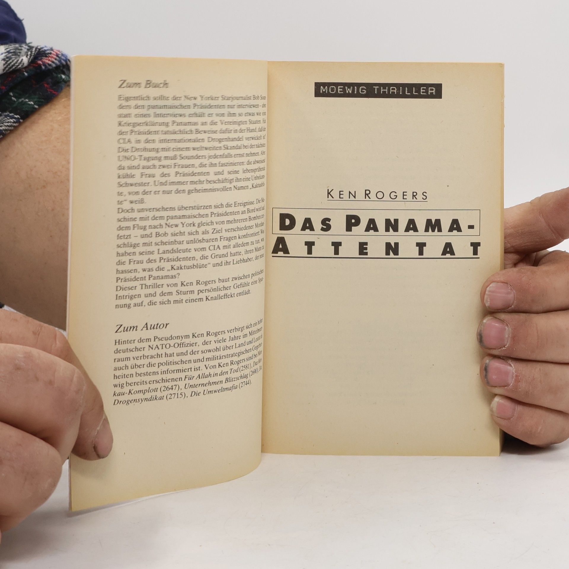 Ken Rogers Das Panama-Attentat