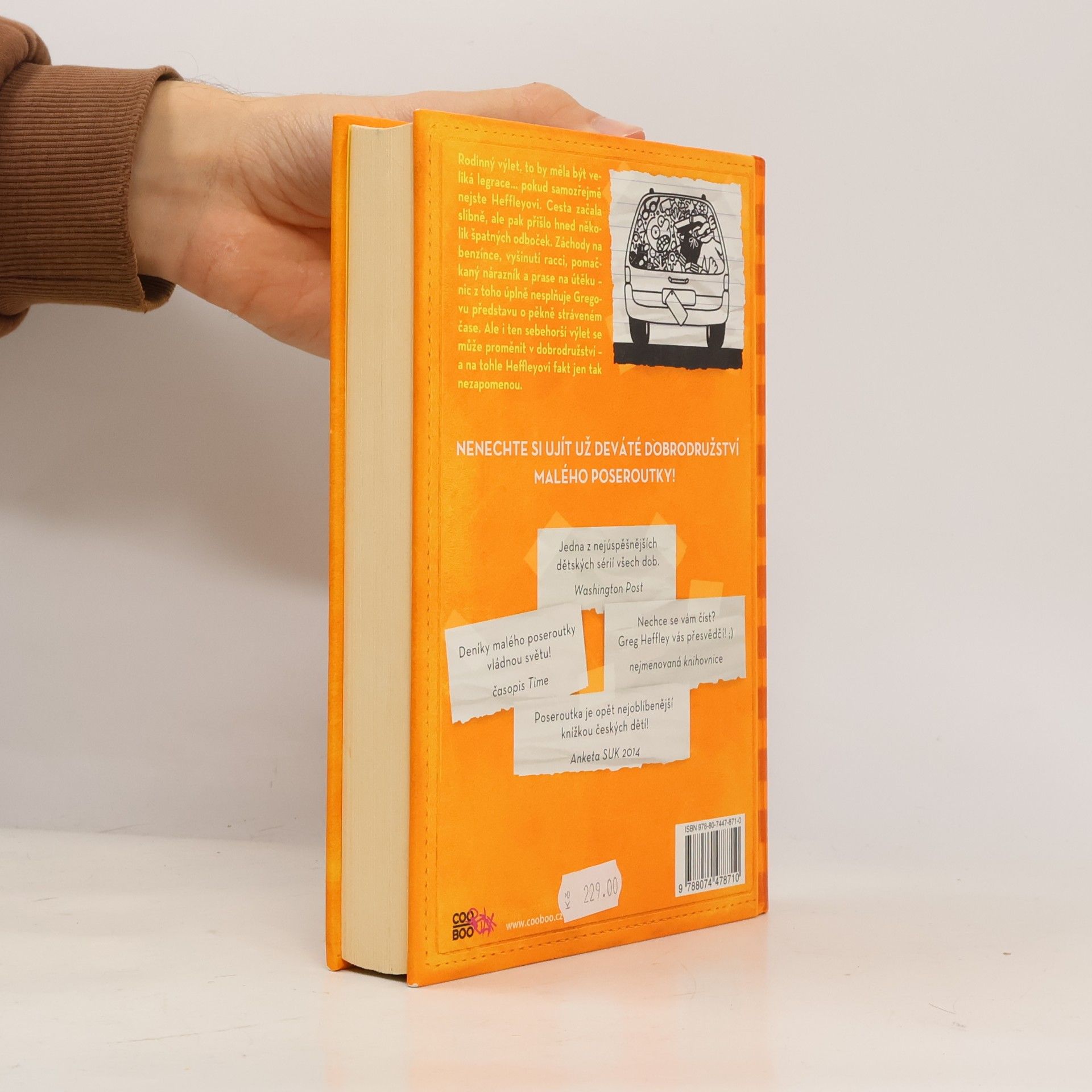 Jeff Kinney Deník malého poseroutky 9. Výlet za všechny peníze