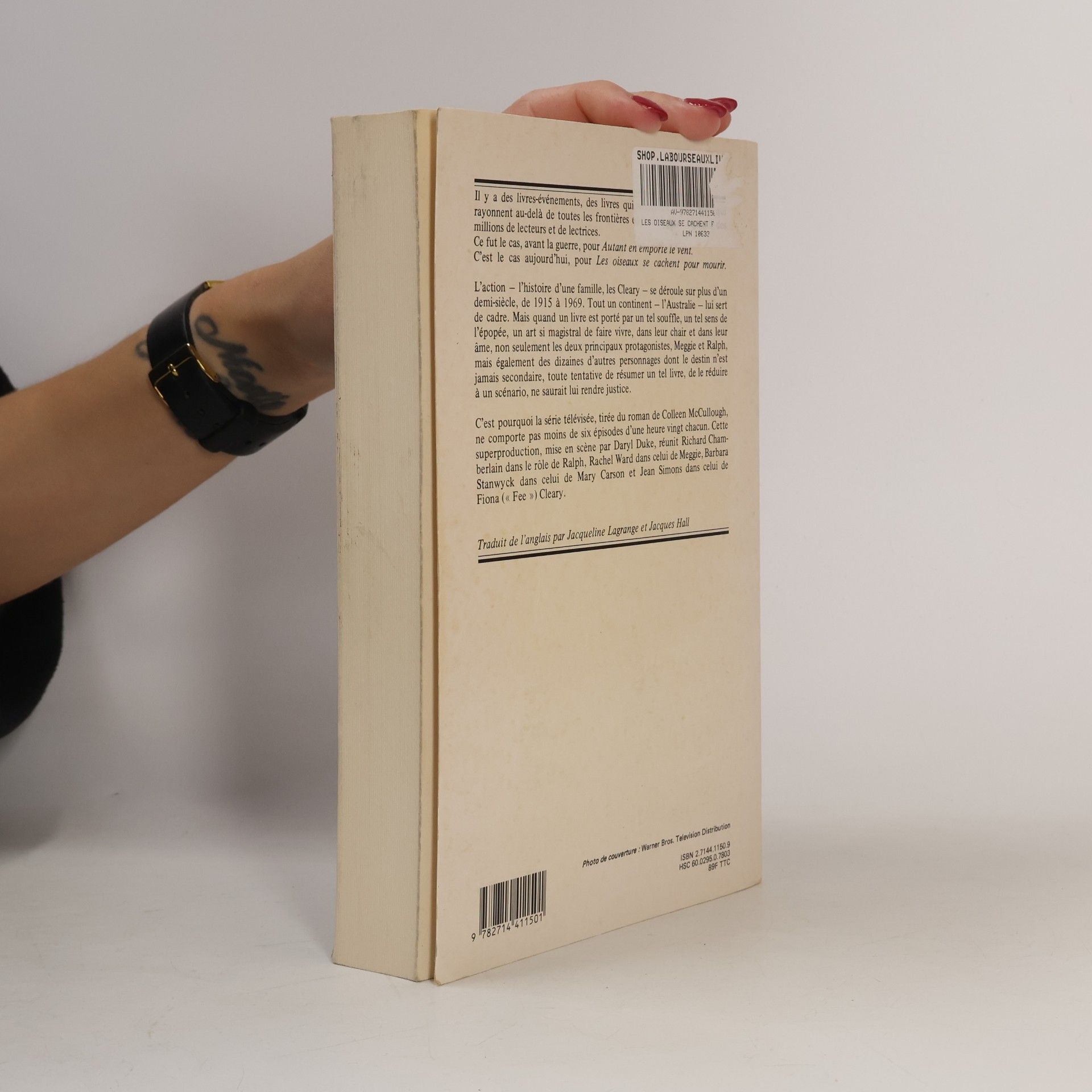 Colleen McCullough Les oiseaux se cachent pour mourir