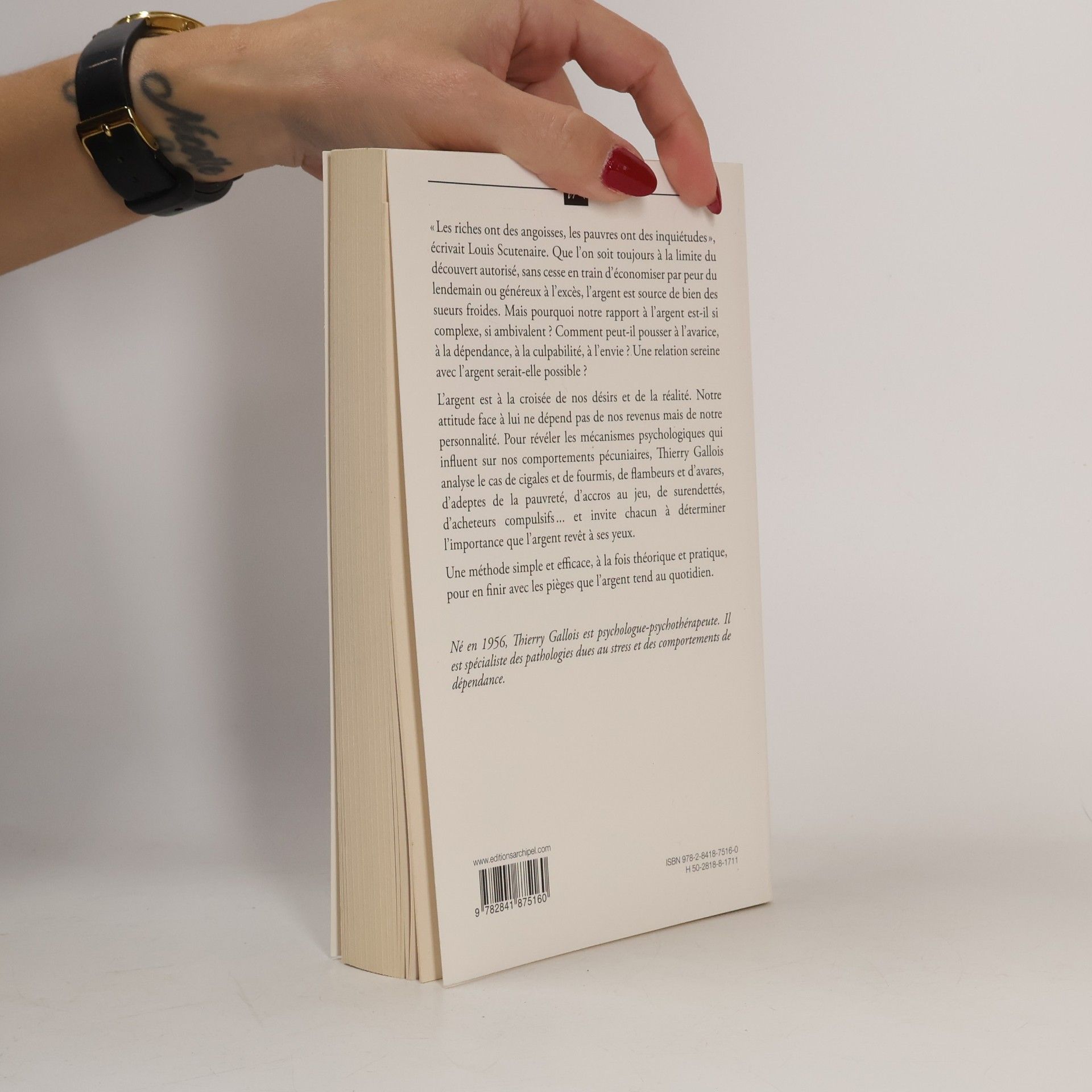 Thierry Gallois Psychologie de l argent (French Edition)
