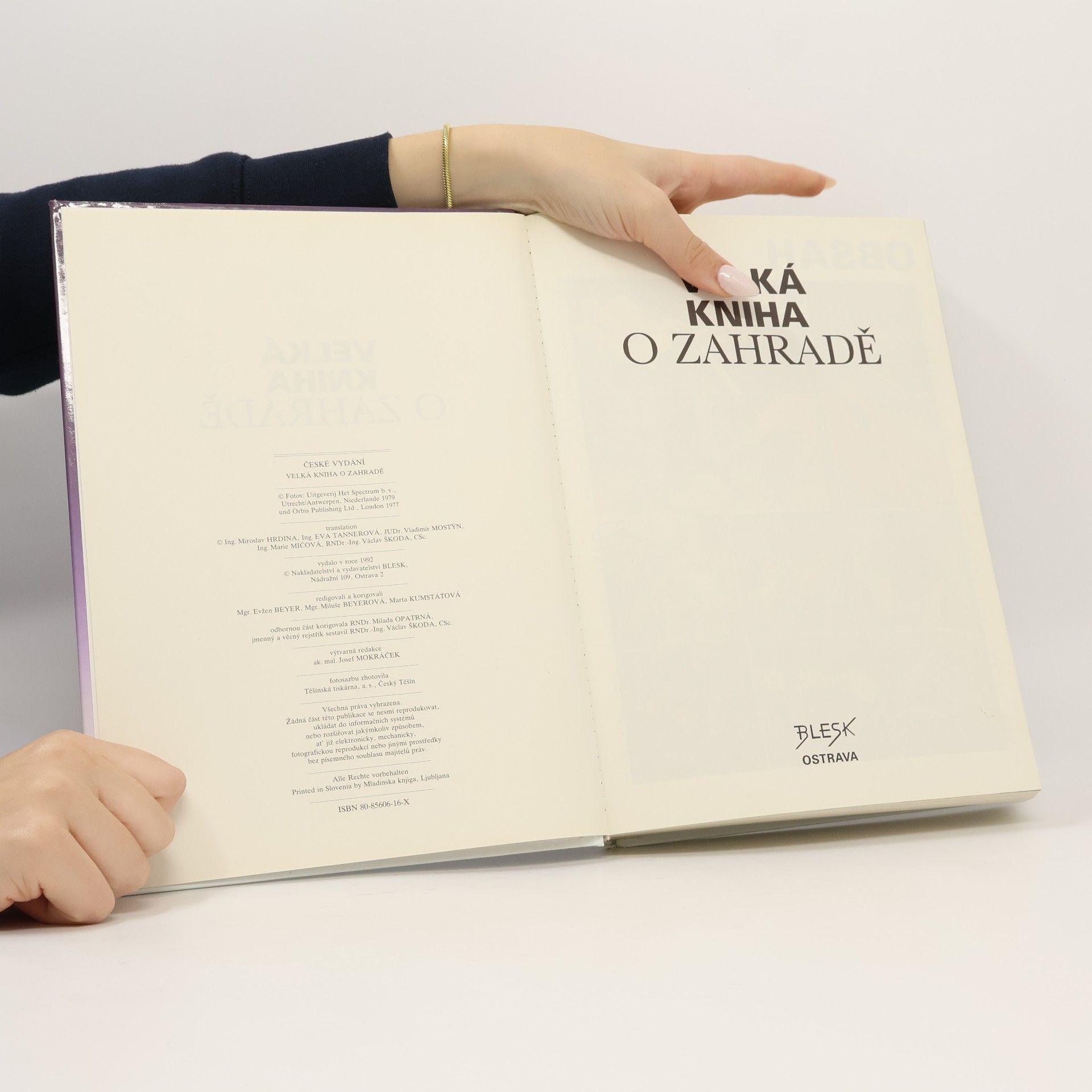 Miroslav Hrdina Velká kniha o zahradě