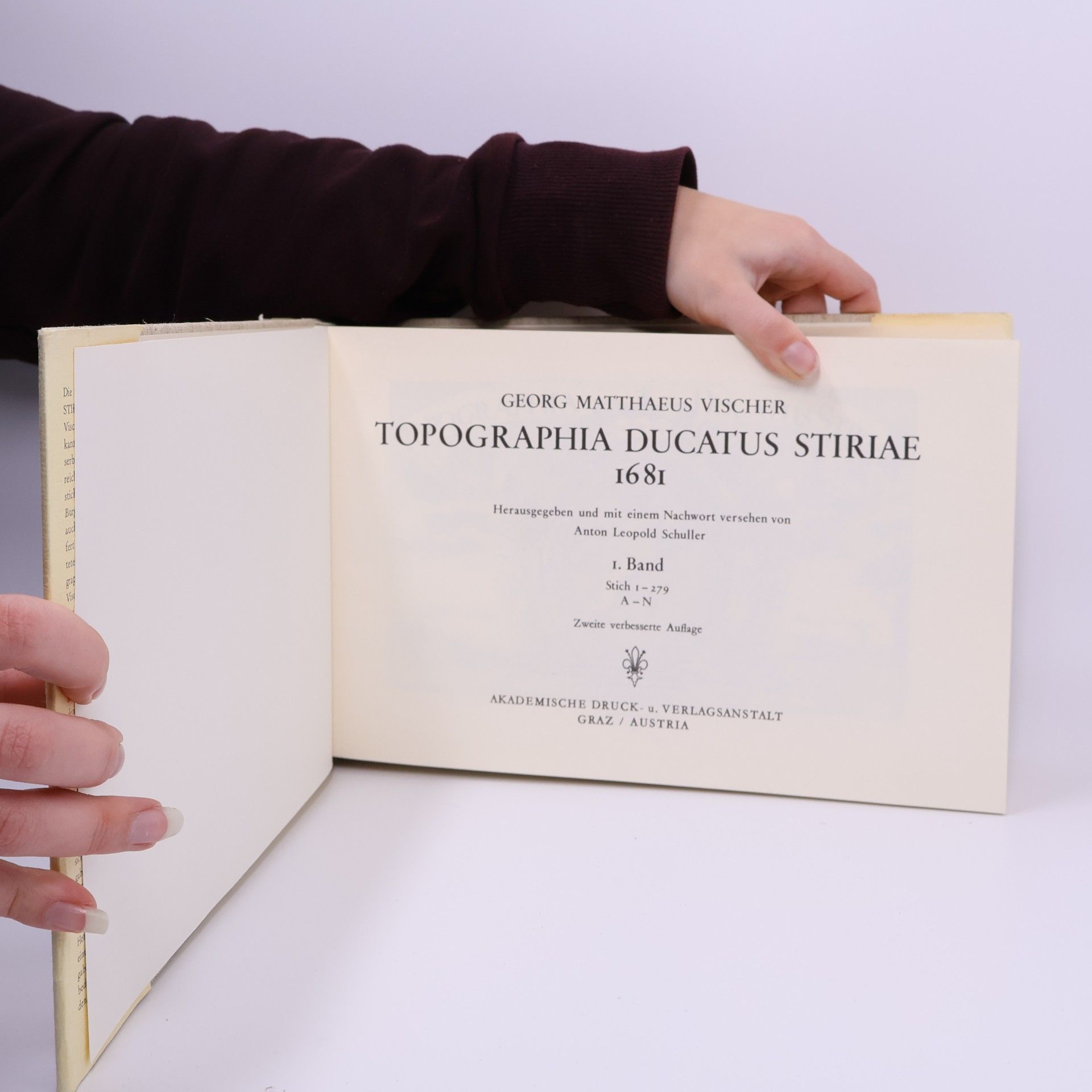 Georg Matthäus Vischer Topographia Ducatus Stiriae 1681. I. A-N