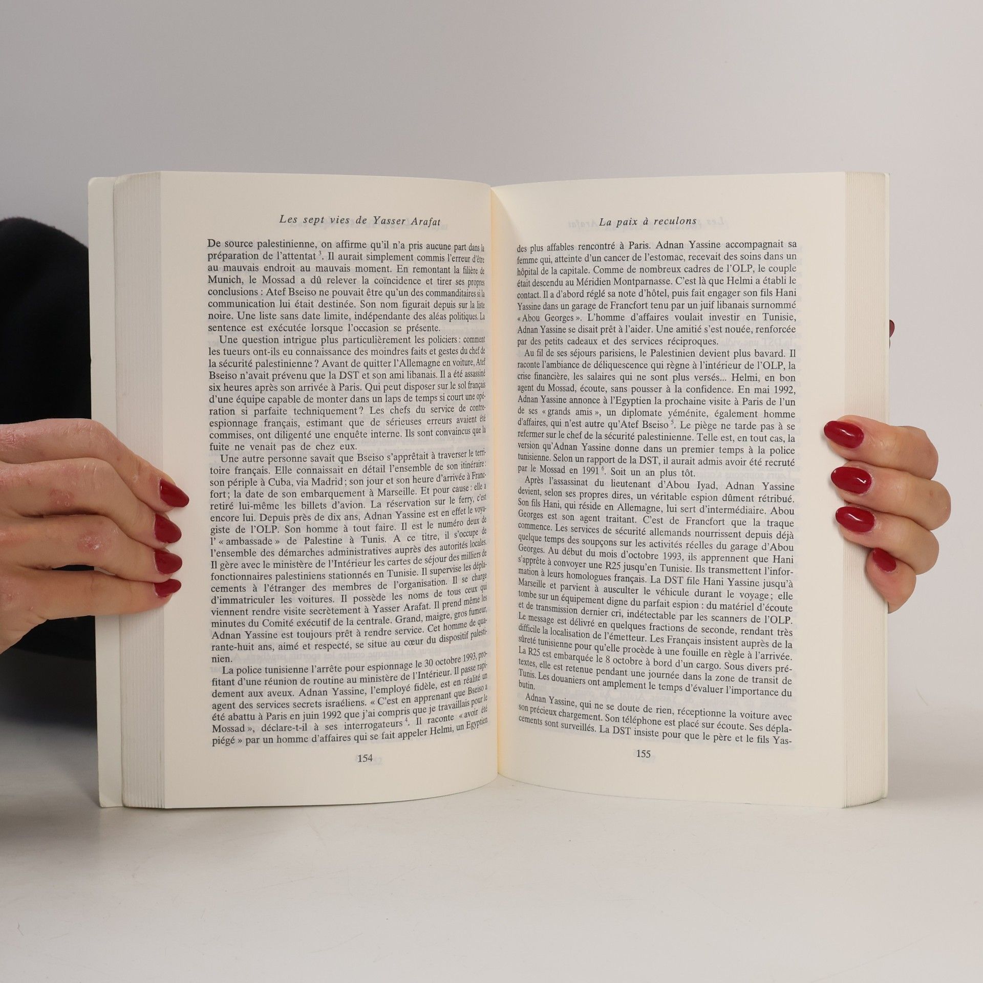 Christophe Boltanski Les Sept Vies de Yasser Arafat