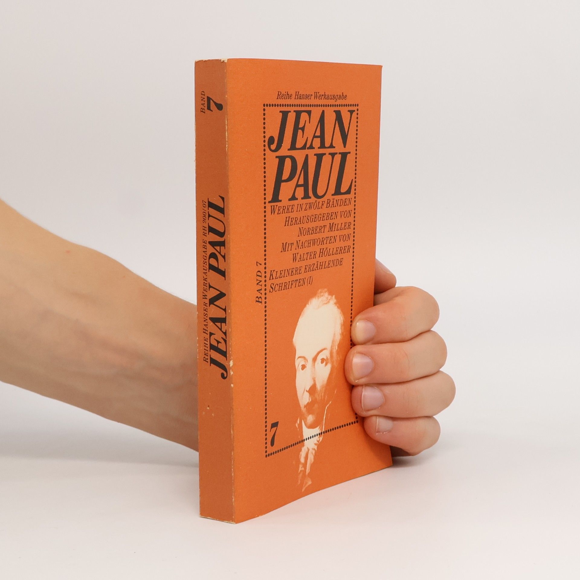 Jean Paul Reihe Hanser Werkausgabe