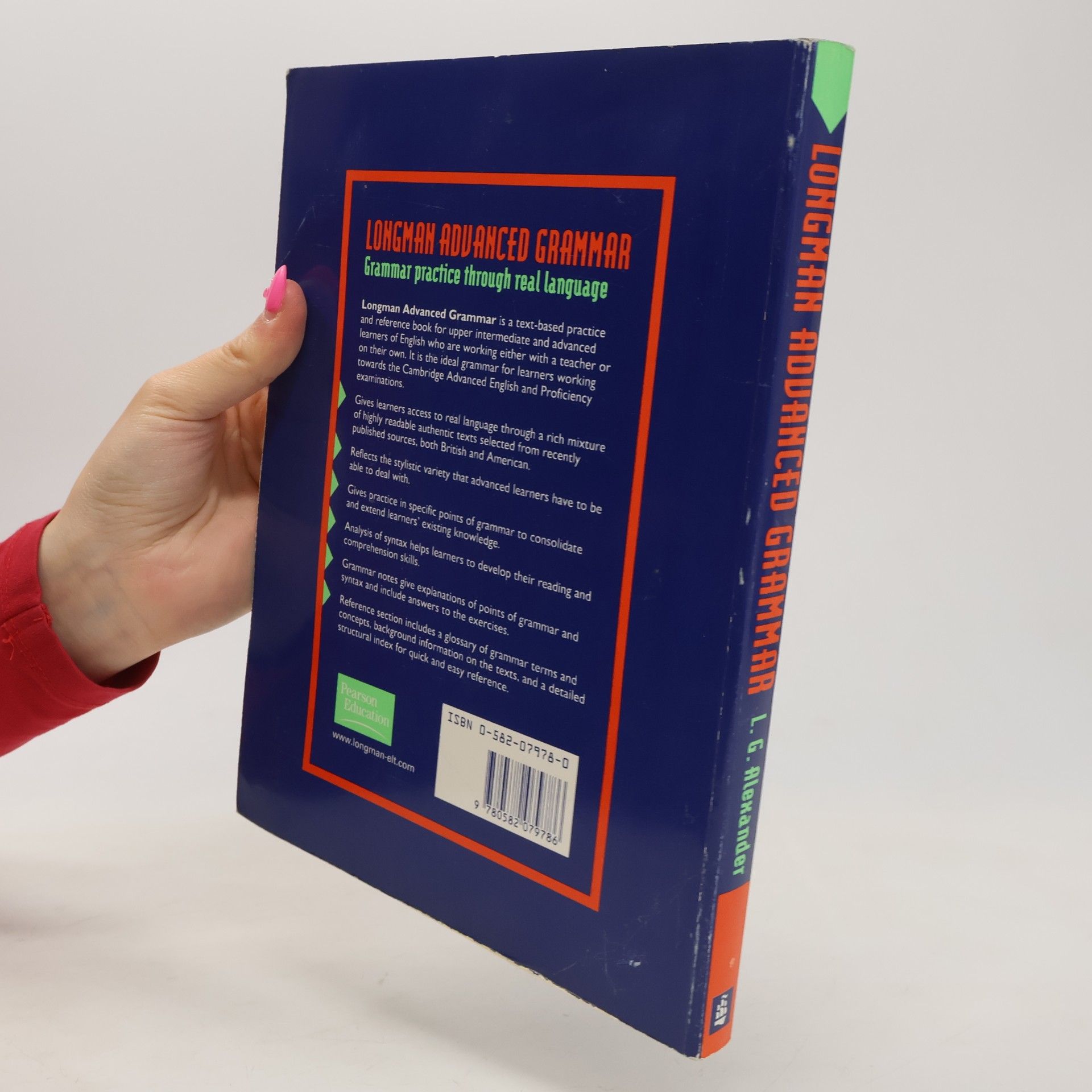 Louis George Alexander Longman advanced grammar : reference and practice