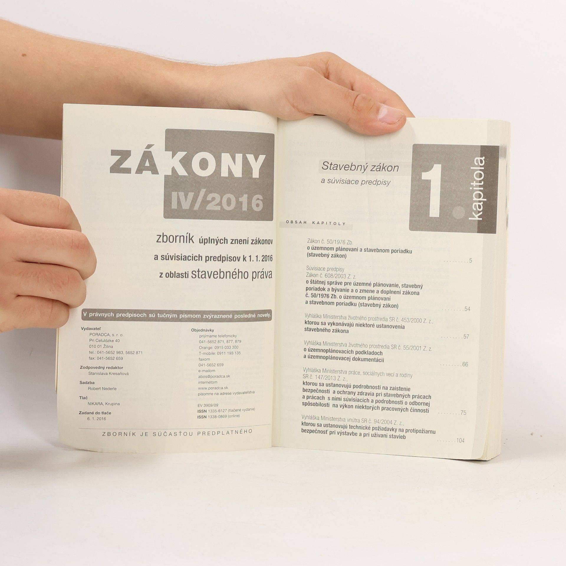 Kolektív autorov ZÁKONY 2016