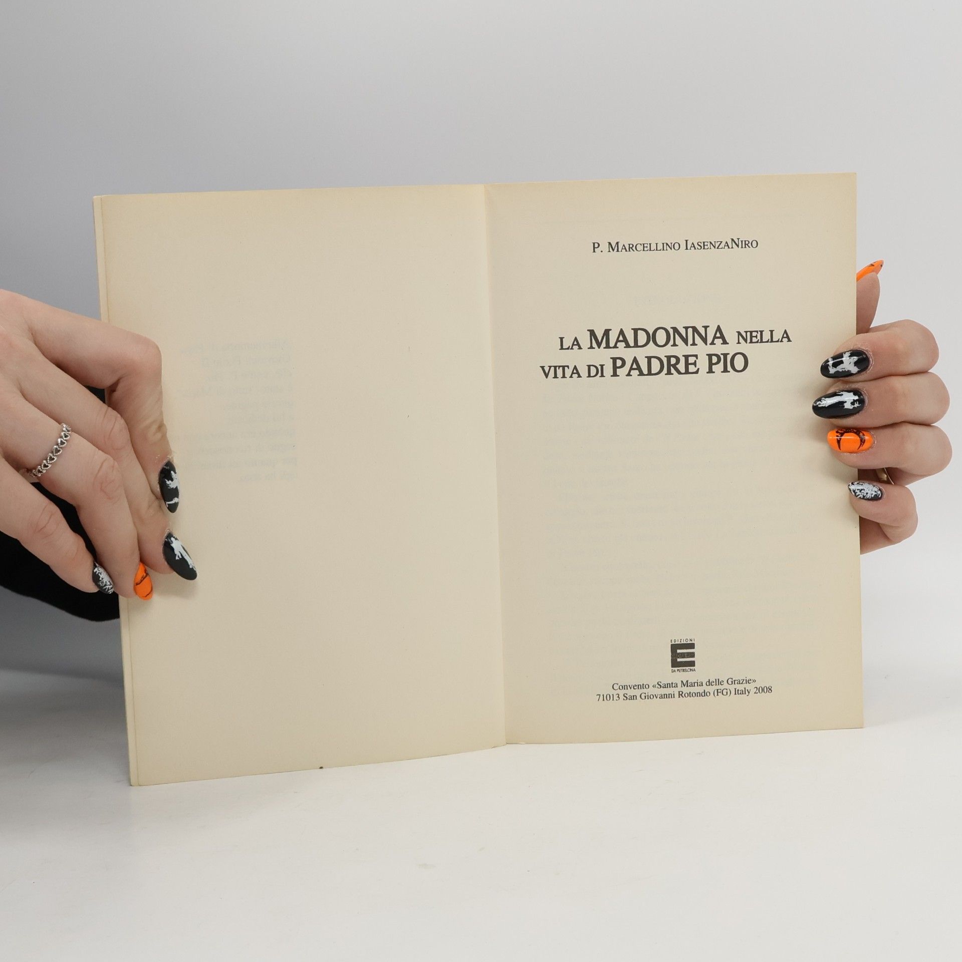 P. Marcellino Iasenzaniro La Madonna nella vita di Padre Pio