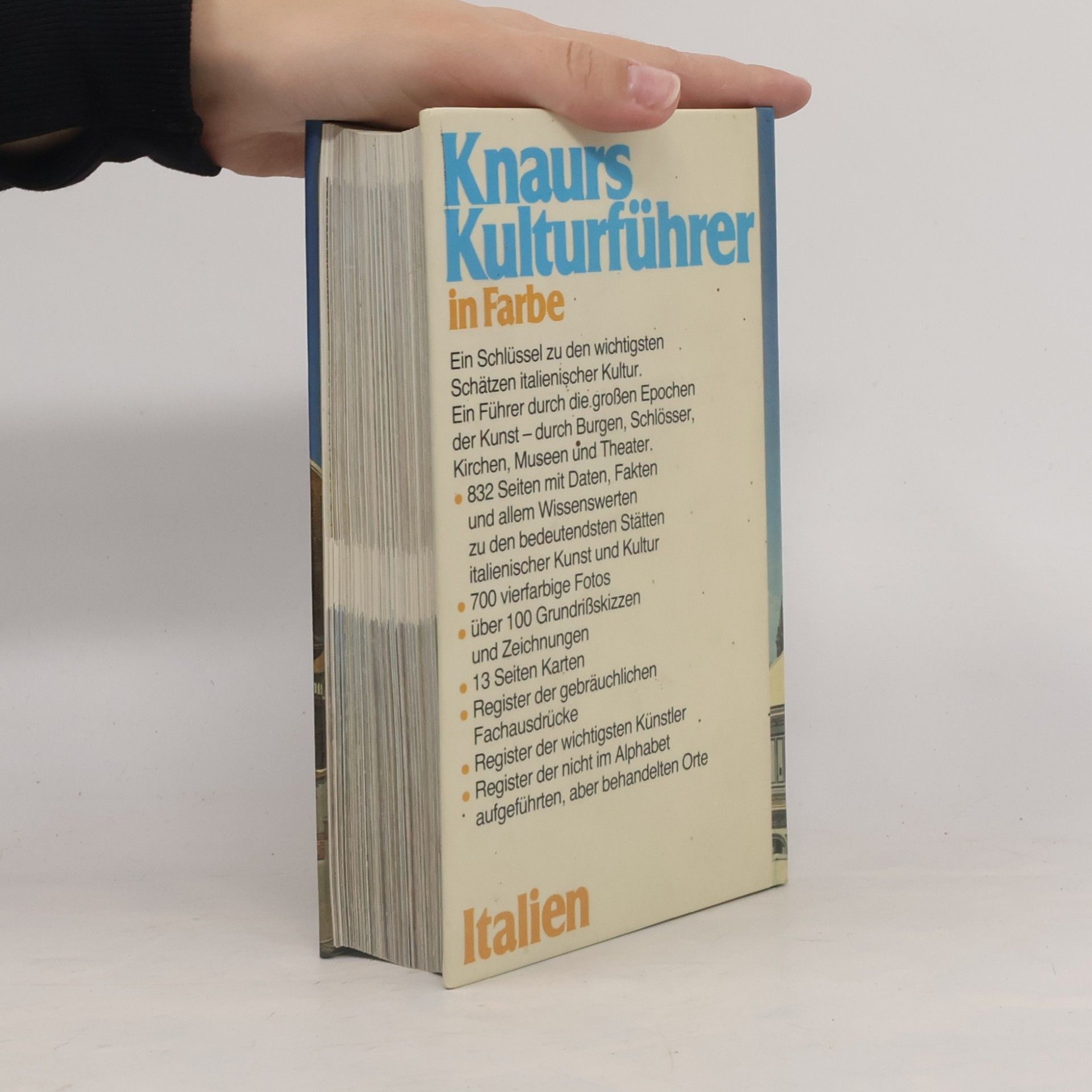 Kolektív autorov Knaurs Kulturführer in Farbe. Italien
