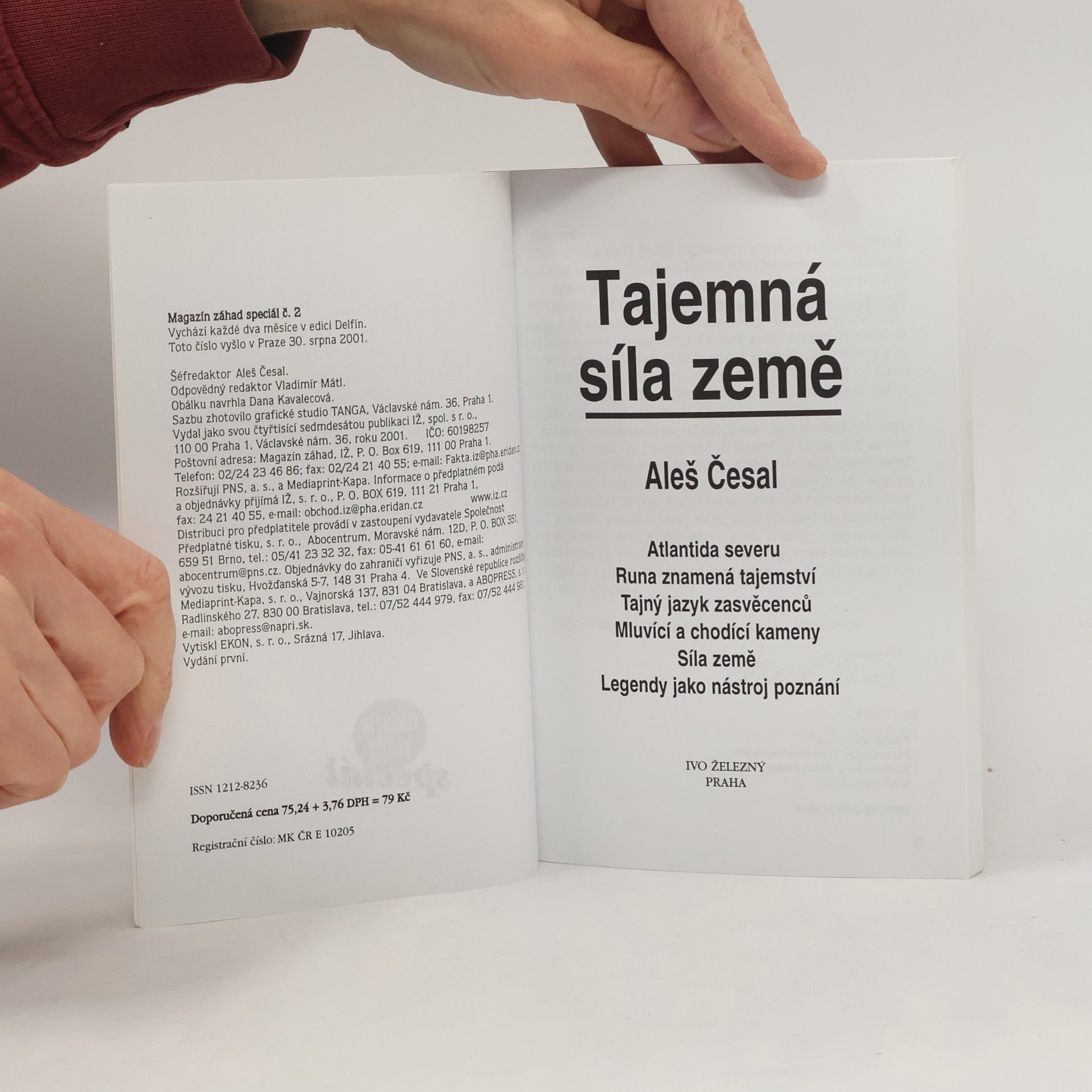 Aleš Česal Tajemná síla země