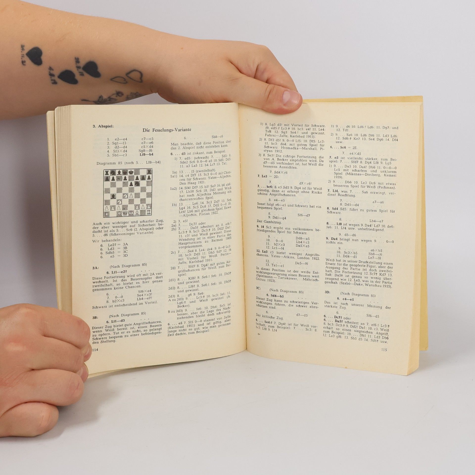 M. Euwe Theorie der Schach-Eröffnungen