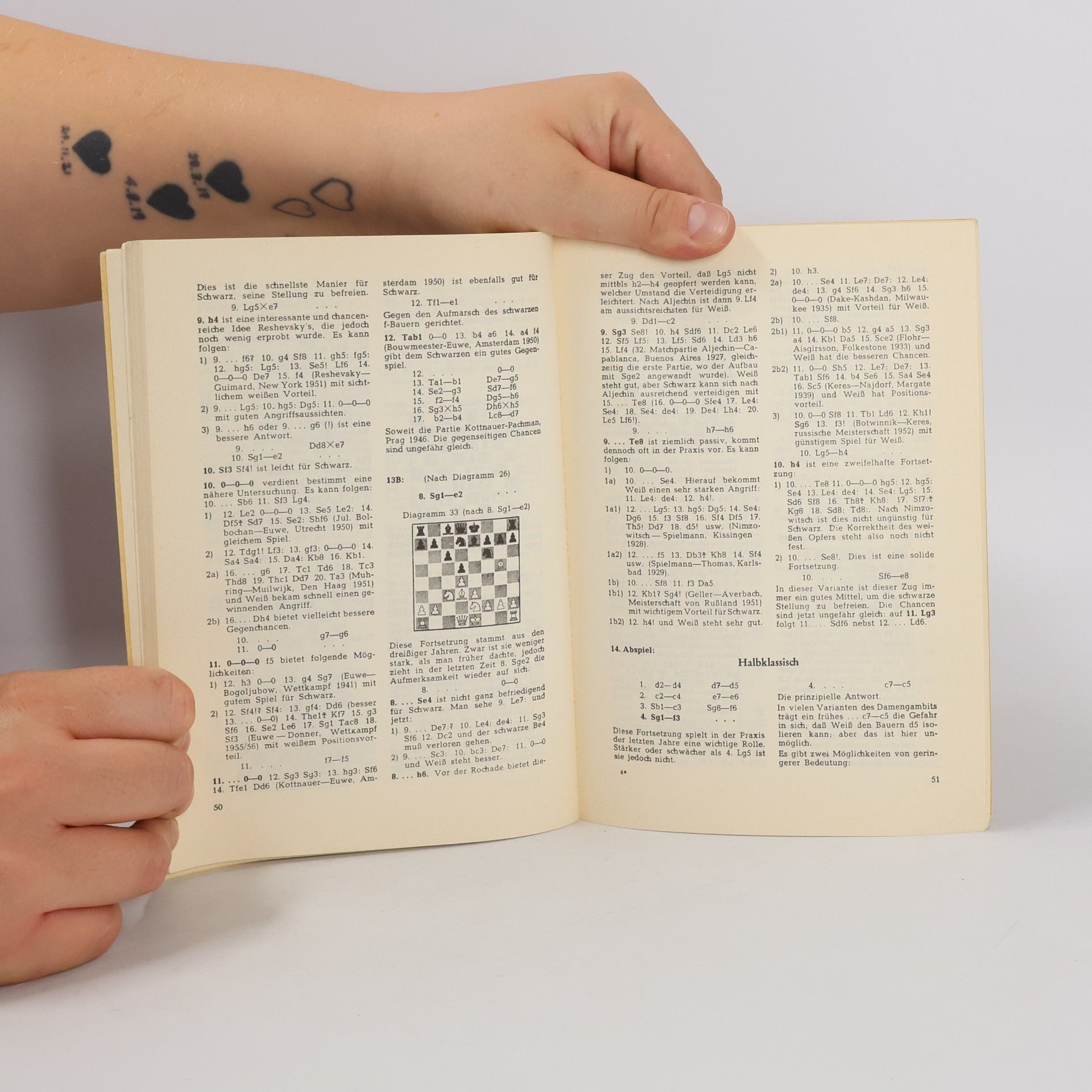 M. Euwe Theorie der Schach-Eröffnungen