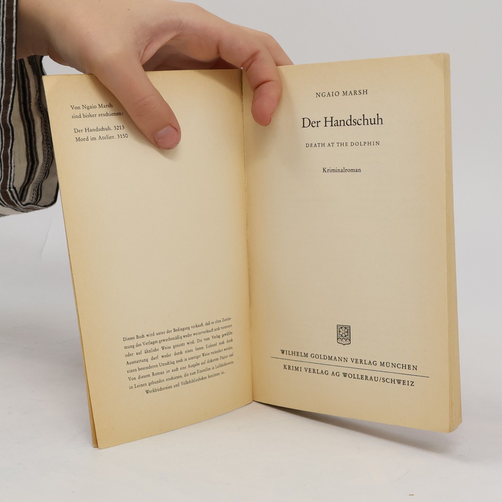 Ngaio Marsh Der Handschuh